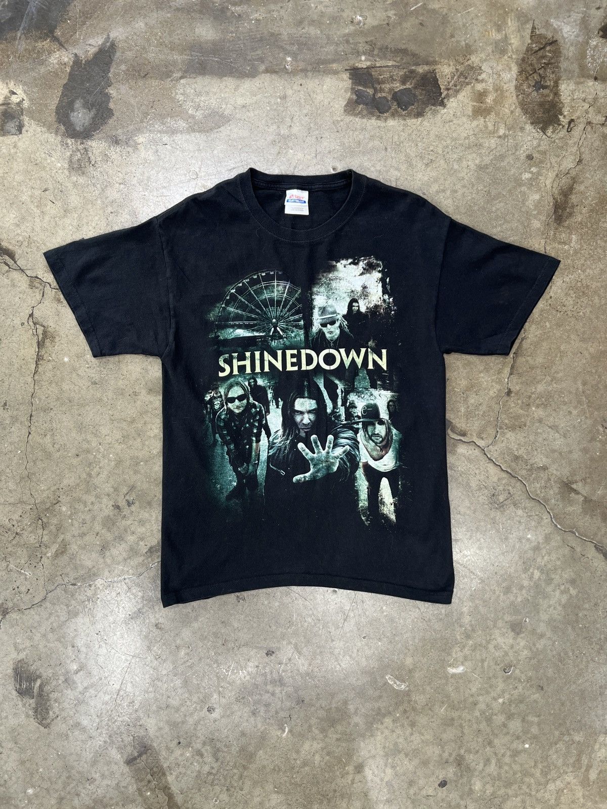 Band Tees Vintage Shinedown Band Tee Medium Size US M / EU 48-50 / 2 - 2 Thumbnail