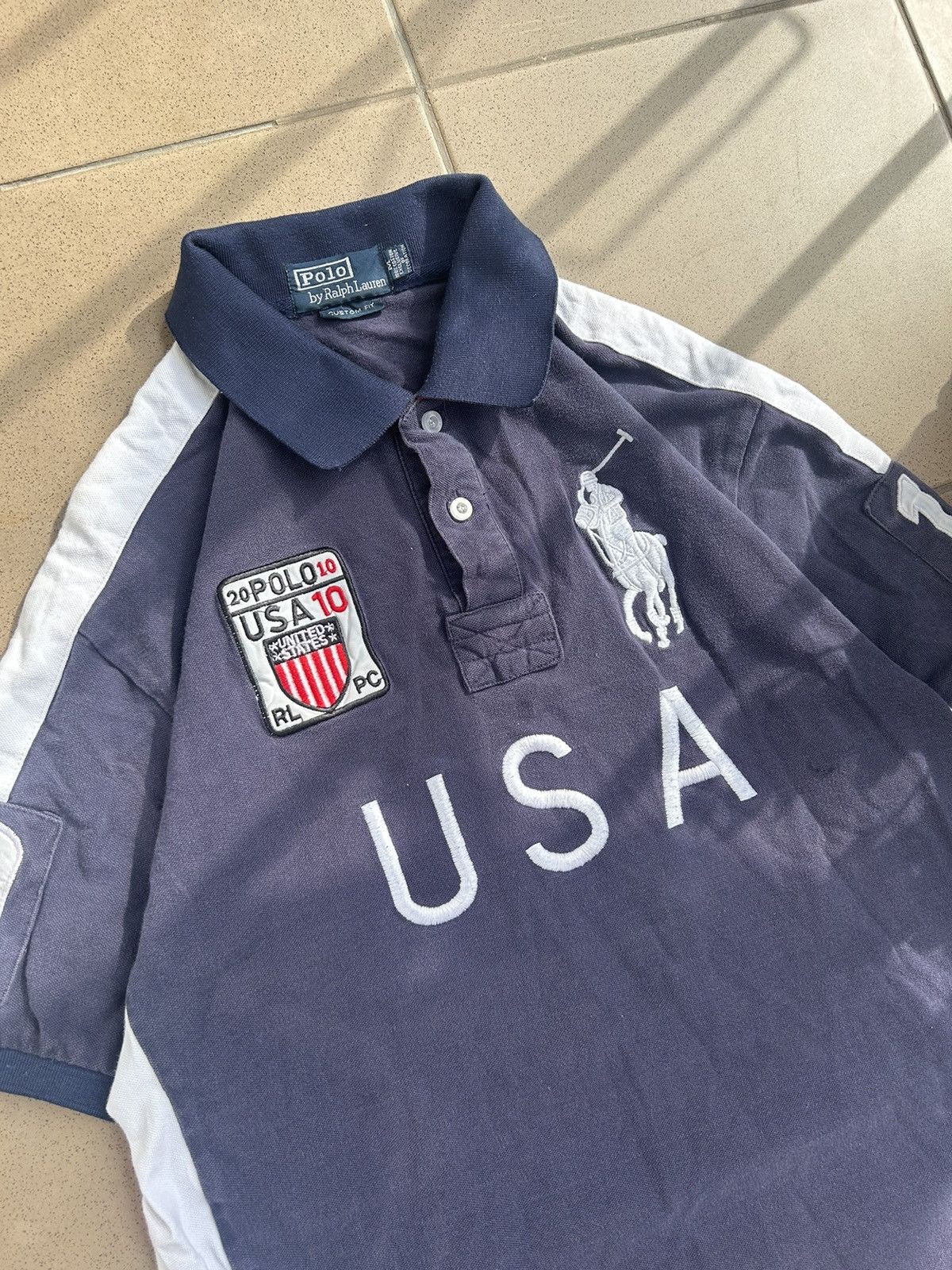 Polo Ralph Lauren × Vintage Polo Ralph Lauren USA Chief Keef Size US M / EU 48-50 / 2 - 1 Thumbnail