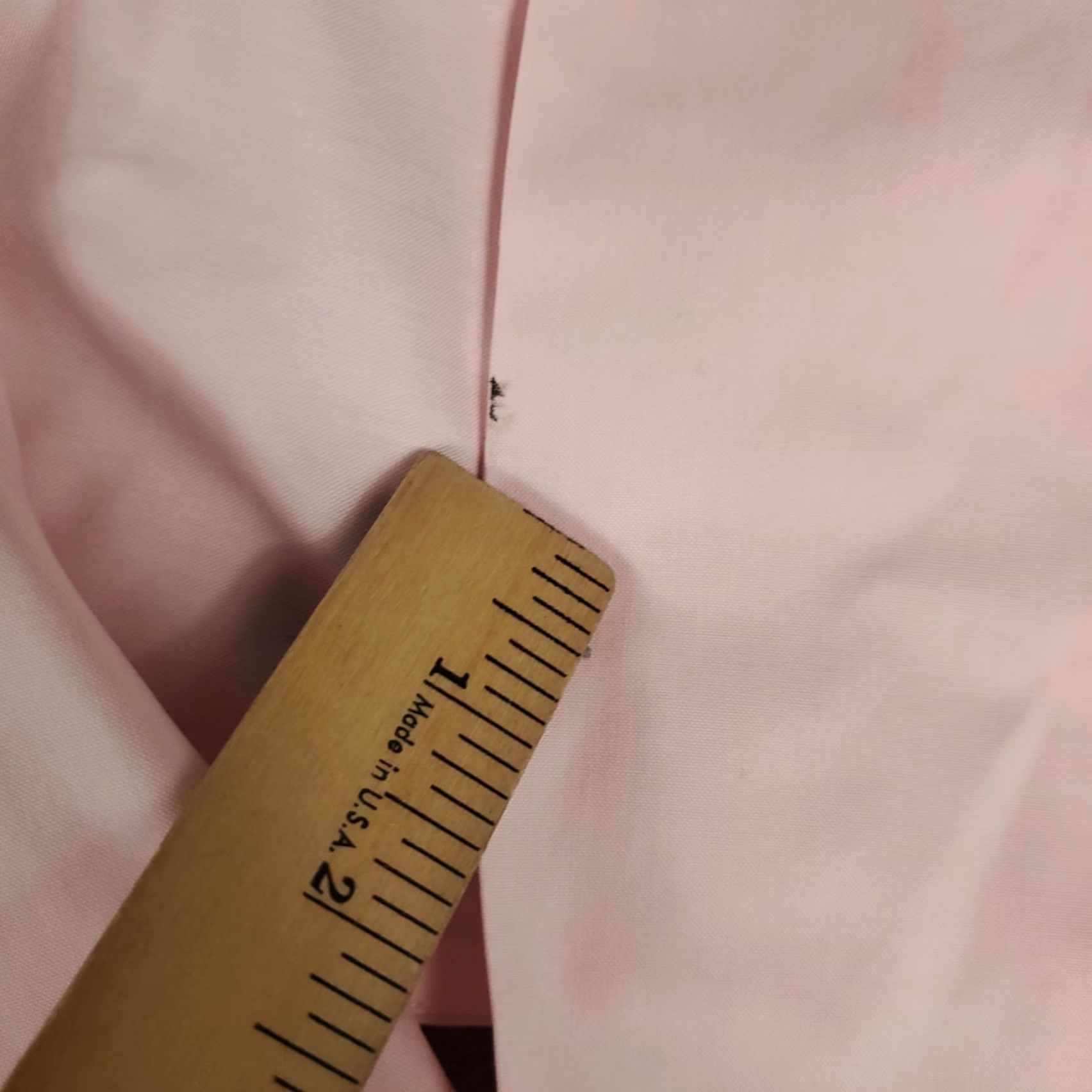 Brooks Brothers VINTAGE Brooks Brothers Shirt Mens 17 Pink Dress Shirt Long Sleeve Button Up Regular Cotton 100% Business Casual Formal Wedding Mens Size 46R - 4 Thumbnail