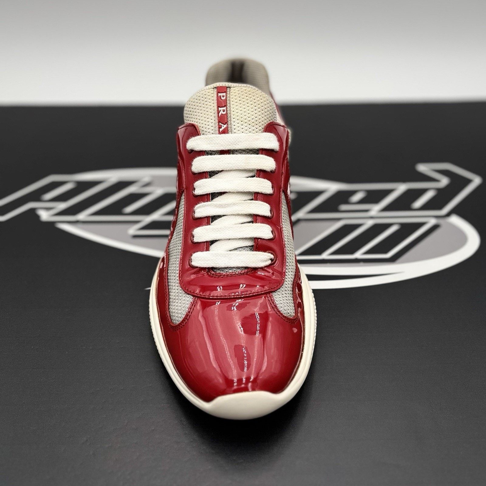 Prada Size 9 UK (10 US) - Prada Americas Cup ' Red, White ' Size US 10 / EU 43 - 5 Thumbnail