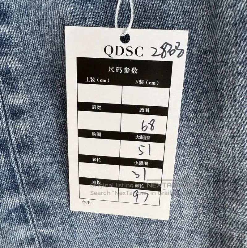 Versace Versace Women's Blue Cotton Jeans . Size 30" / US 8 / IT 44 - 6 Thumbnail