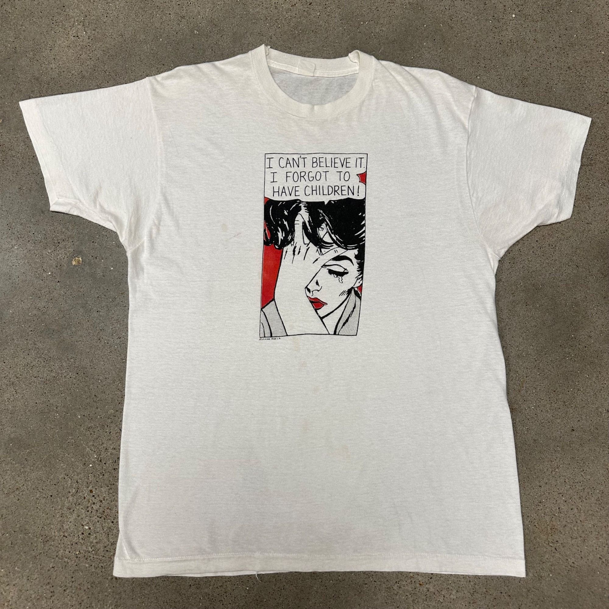 Vintage Vintage Roy Lichtenstein “Forgot To Have Children” Art 