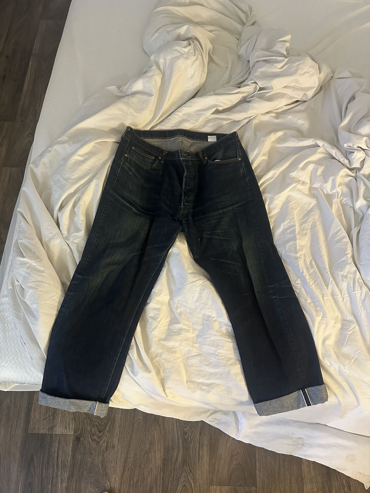 image of Sugar Cane 1966 Denim 38X36 in Indigo, Men's