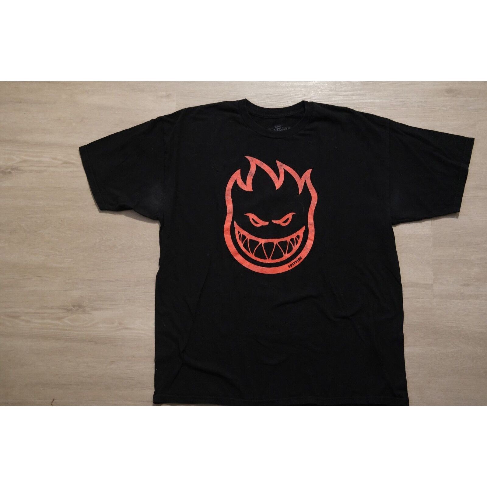 Spitfire Vintage 90s Spitfire Wheels Skate Flame Shirt XL Red Black Size US XL / EU 56 / 4 - 10 Thumbnail