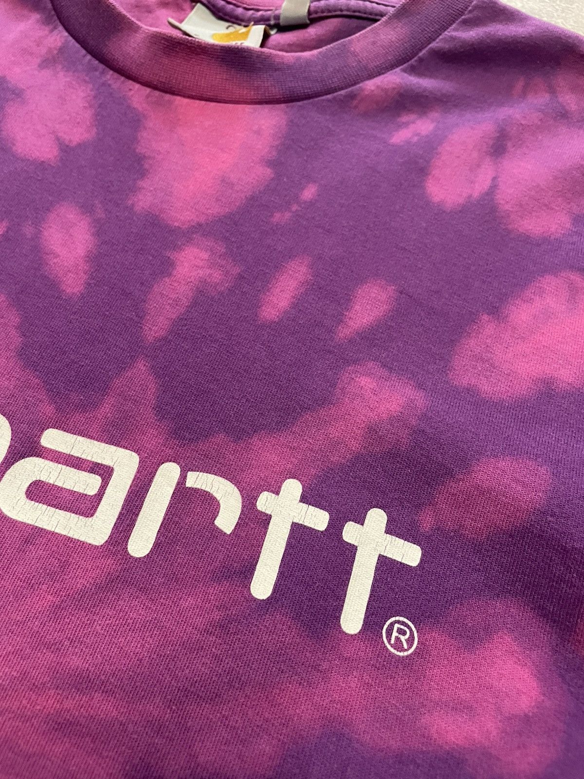 Carhartt Vintage Carhartt Purple T-Shirt Tie Dye Custom Y2K Size US M / EU 48-50 / 2 - 8 Thumbnail