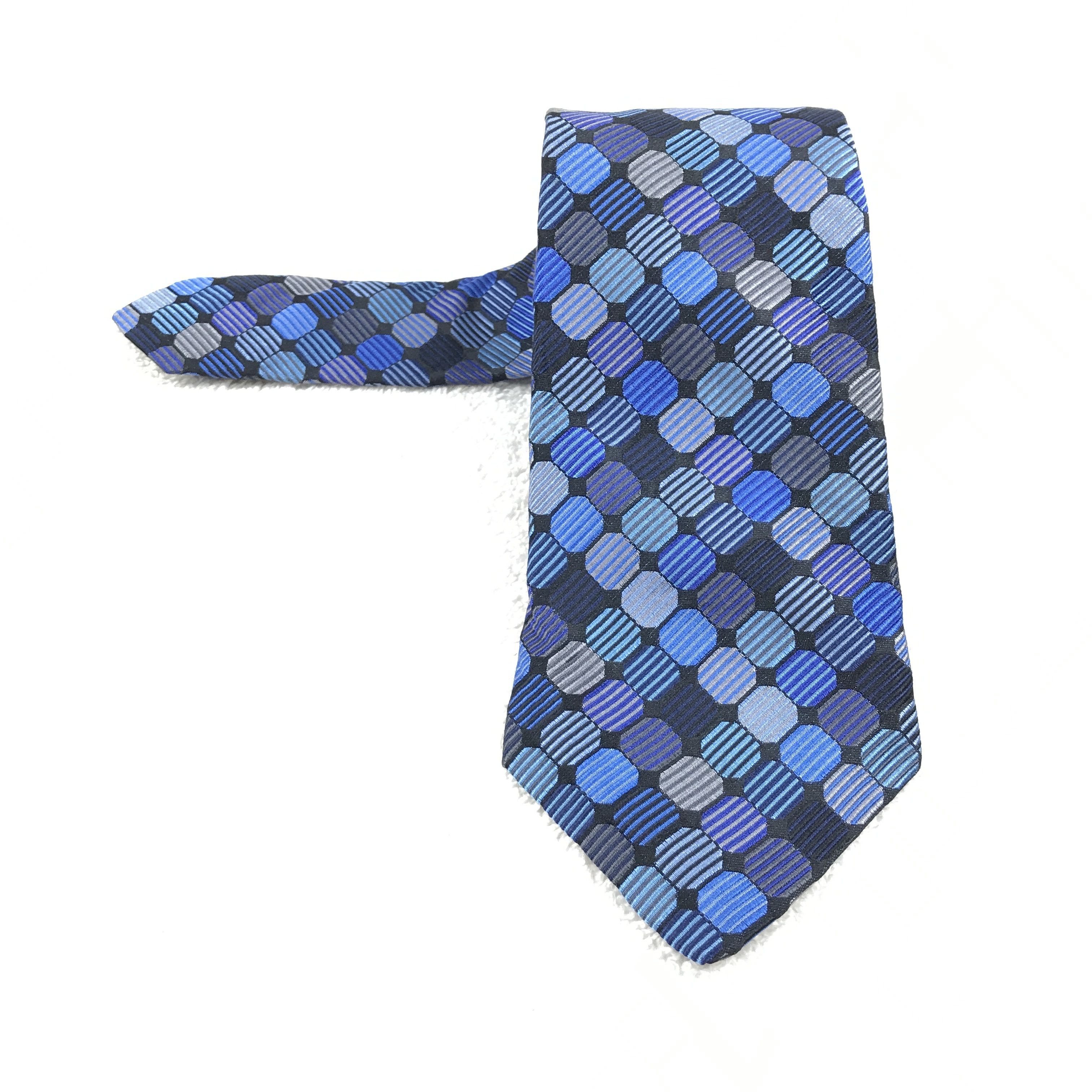 Vintage XMIPlatinum Silk Necktie