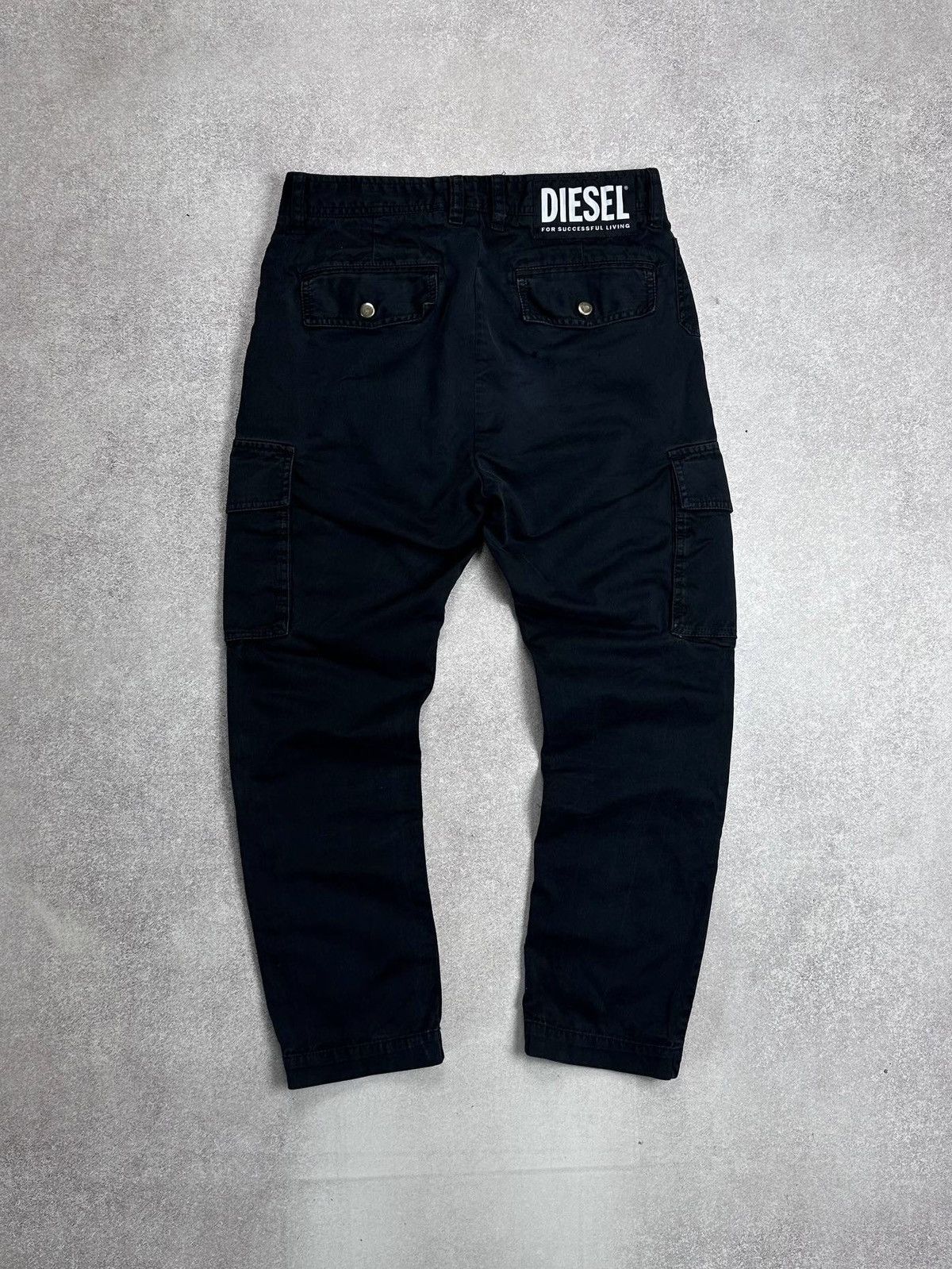Diesel Vintage Diesel Y2K Grunge Cargo Pants 29 Size US 29 - 1 Thumbnail
