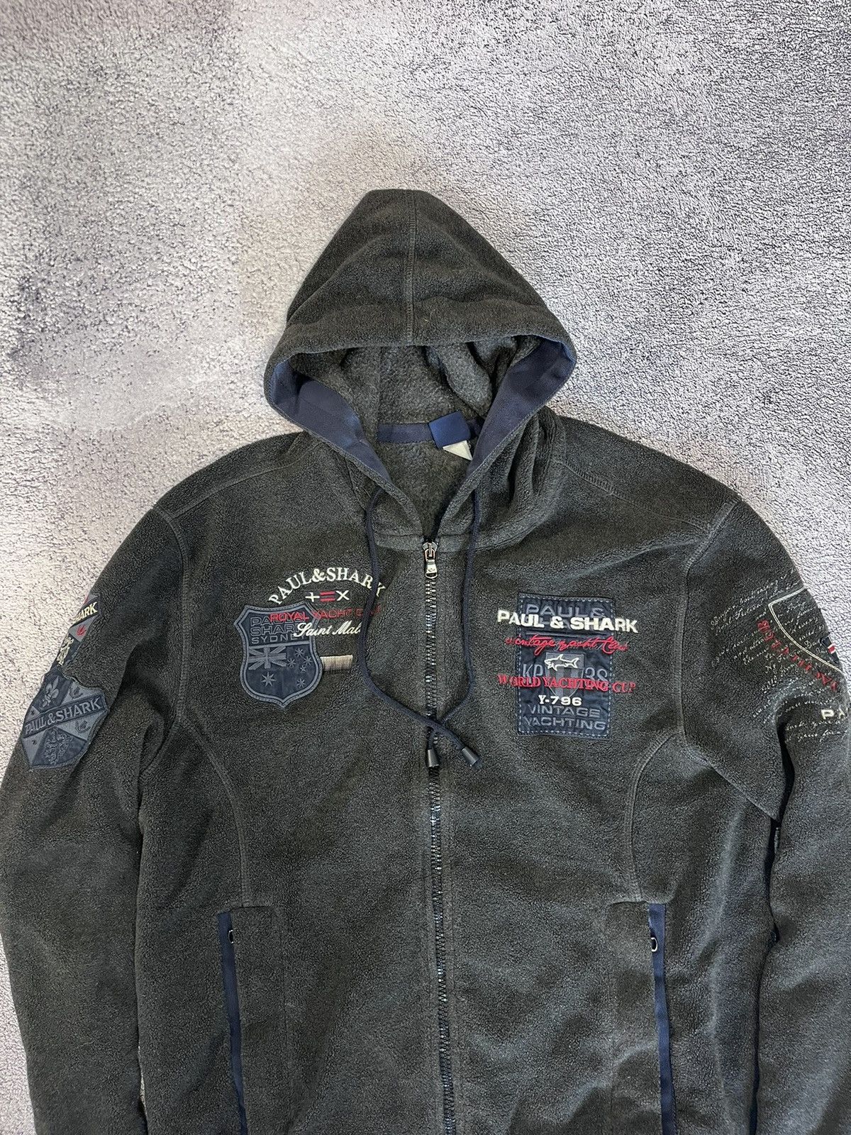 Paul & Shark Paul Shark Yachting Mens Full Zip Hoodie Size L Size US L / EU 52-54 / 3 - 4 Thumbnail