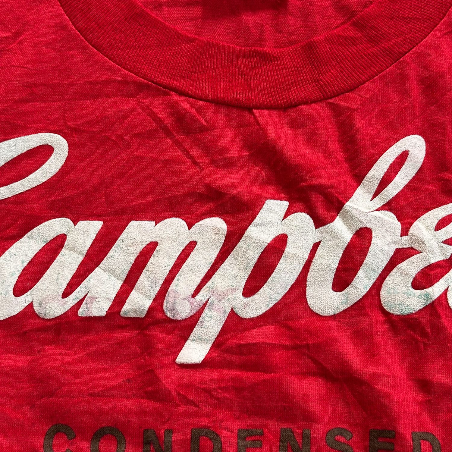 Vintage 1988 Campbell's Soup promo t shirt size L andy warhol Size US L / EU 52-54 / 3 - 6 Thumbnail