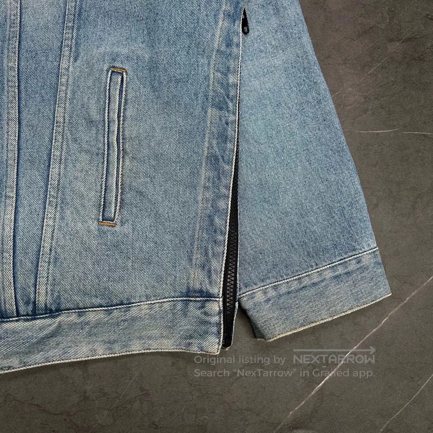 Balenciaga Balenciaga Denim Jacket Double Breasted. Size US M / EU 48-50 / 2 - 3 Thumbnail