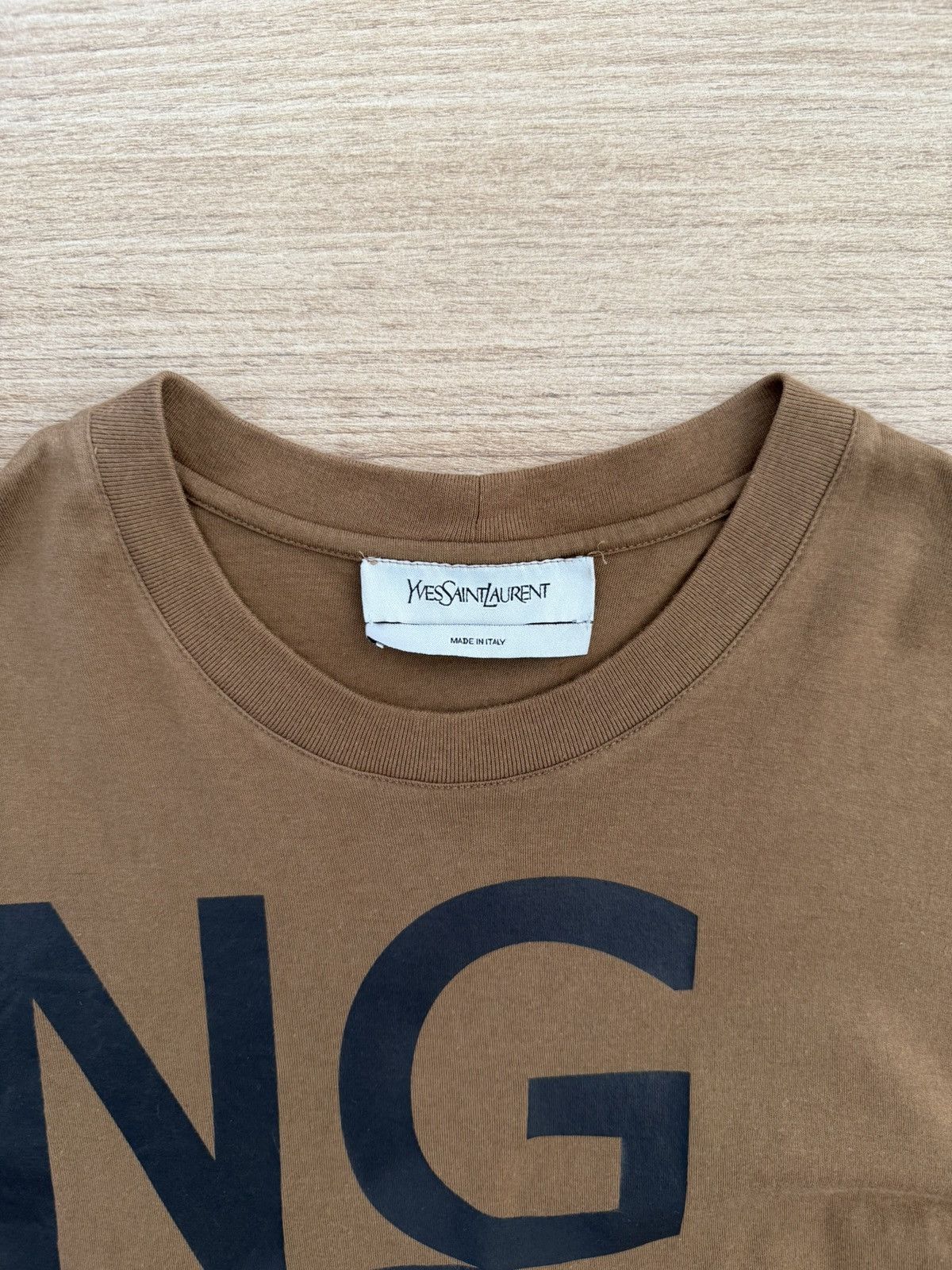 Yves Saint Laurent Yves Saint Laurent Vintage T-Shirt Size US XL / EU 56 / 4 - 3 Thumbnail