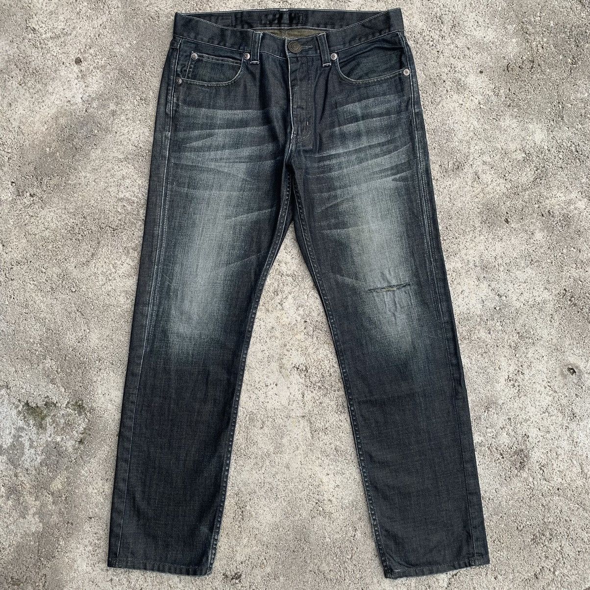 Japanese Brand × No Faith Studios BLACK ARTISANAL DUNE DENIM | Grailed