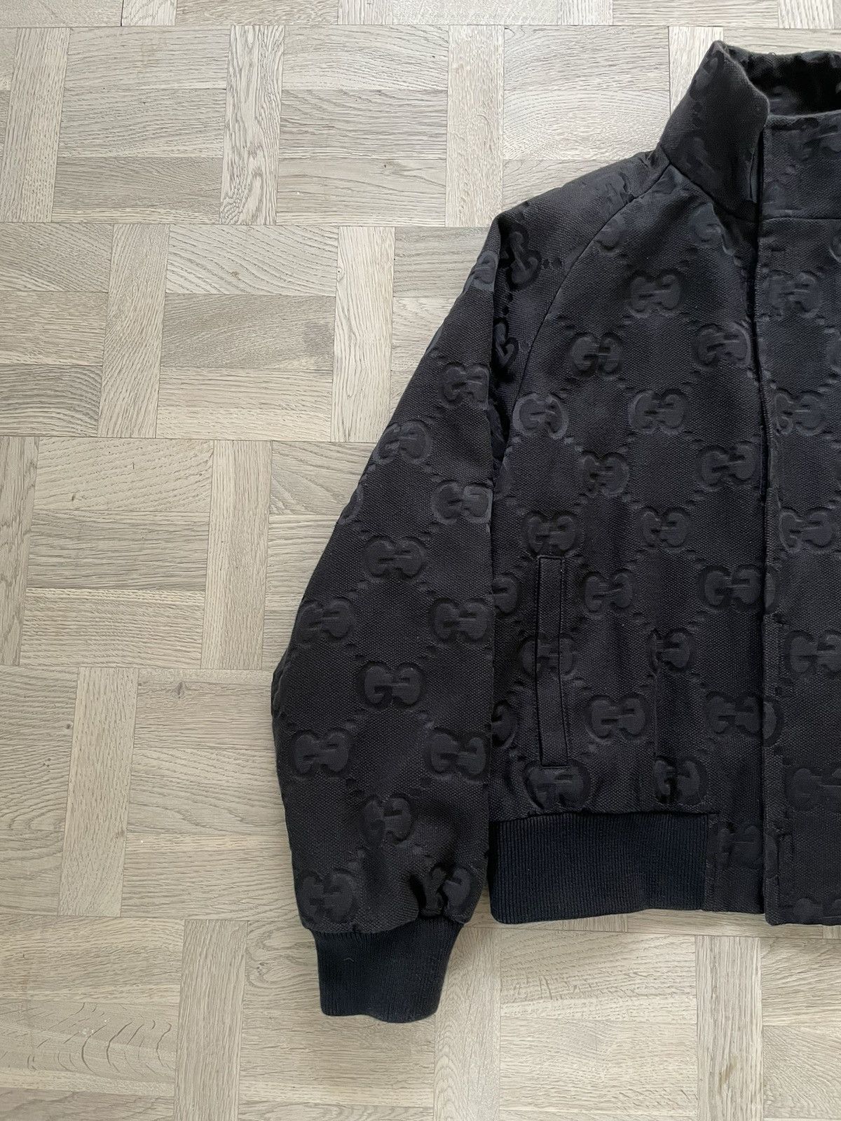 Gucci Gucci Men’s Jumbo Canvas GG Jacket Size US L / EU 52-54 / 3 - 3 Thumbnail