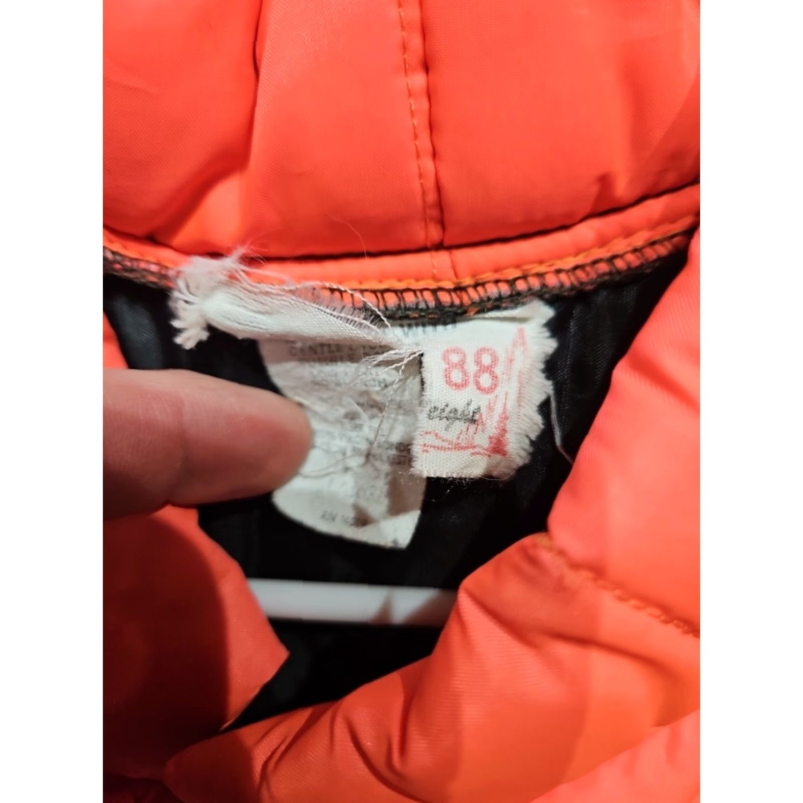 Lumberjack VINTAGE Stihl Chainsaw Logging Lumberjack Orange Vest Mens Large Size US L / EU 52-54 / 3 - 5 Thumbnail