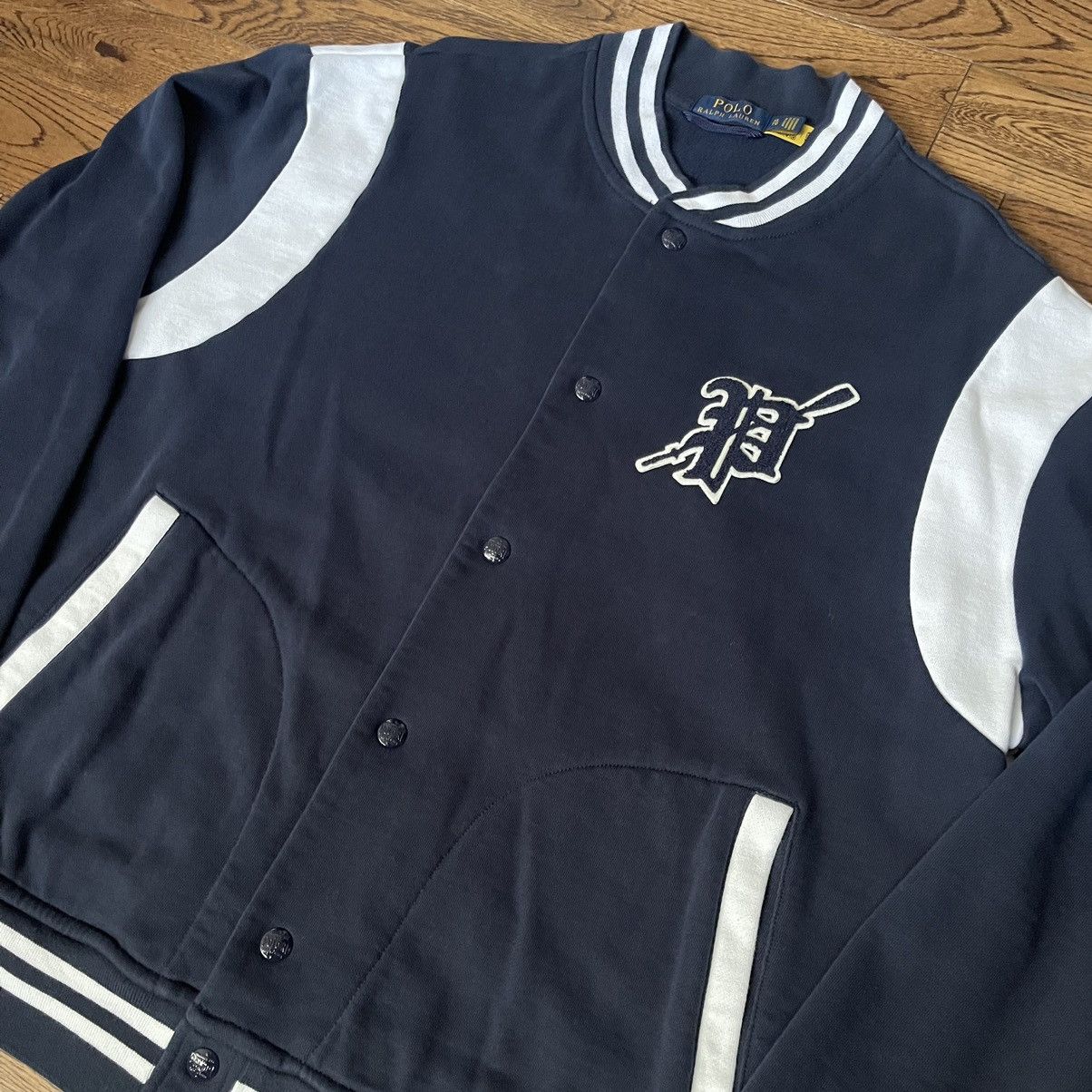 Polo Ralph Lauren Polo Ralph Lauren Baseball Jacket Size US XL / EU 56 / 4 - 2 Thumbnail