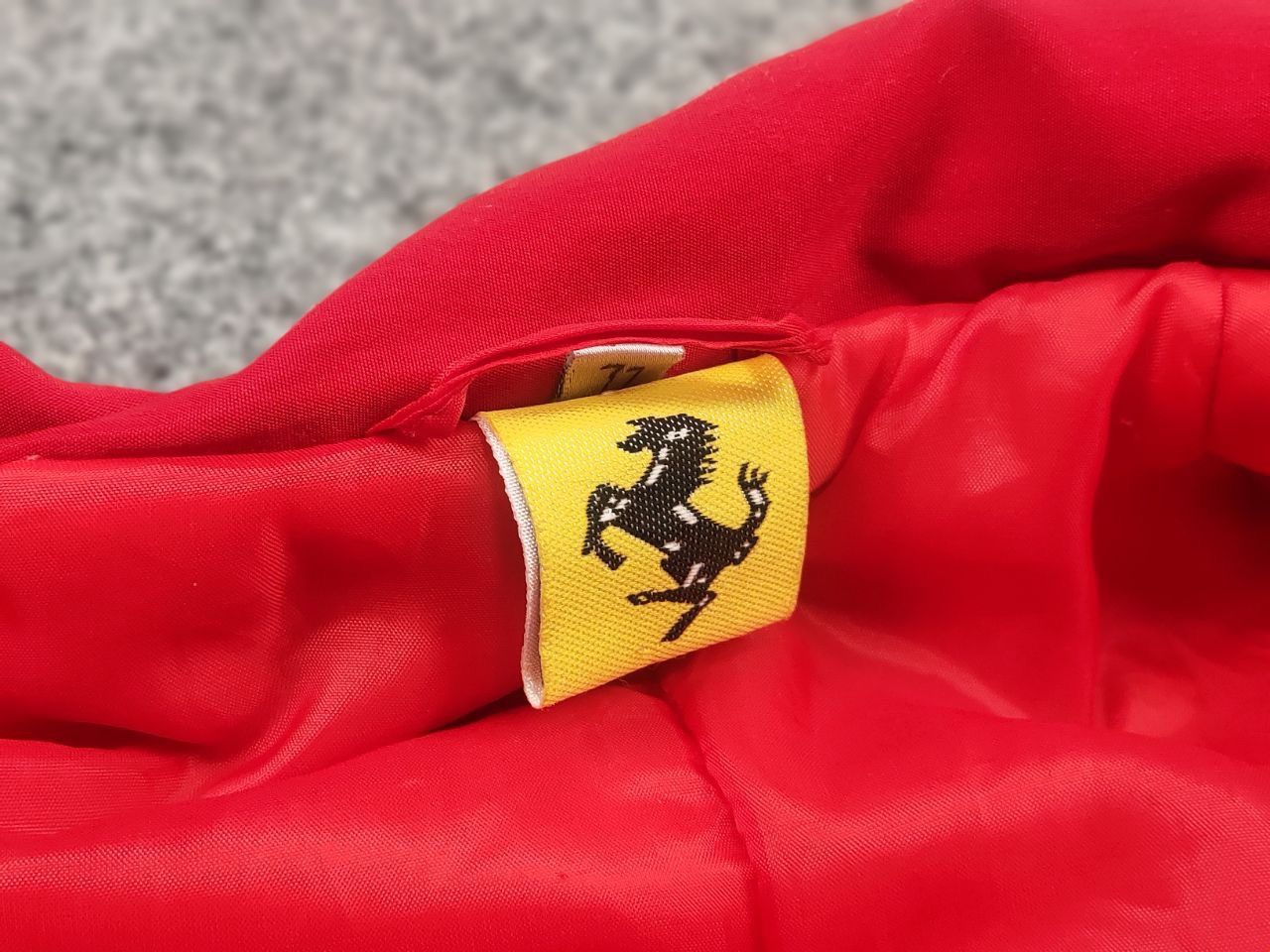 NASCAR Vintage Ferrari Red All logo Racing Bomber Jacket Y2K Style Size US M / EU 48-50 / 2 - 18 Thumbnail