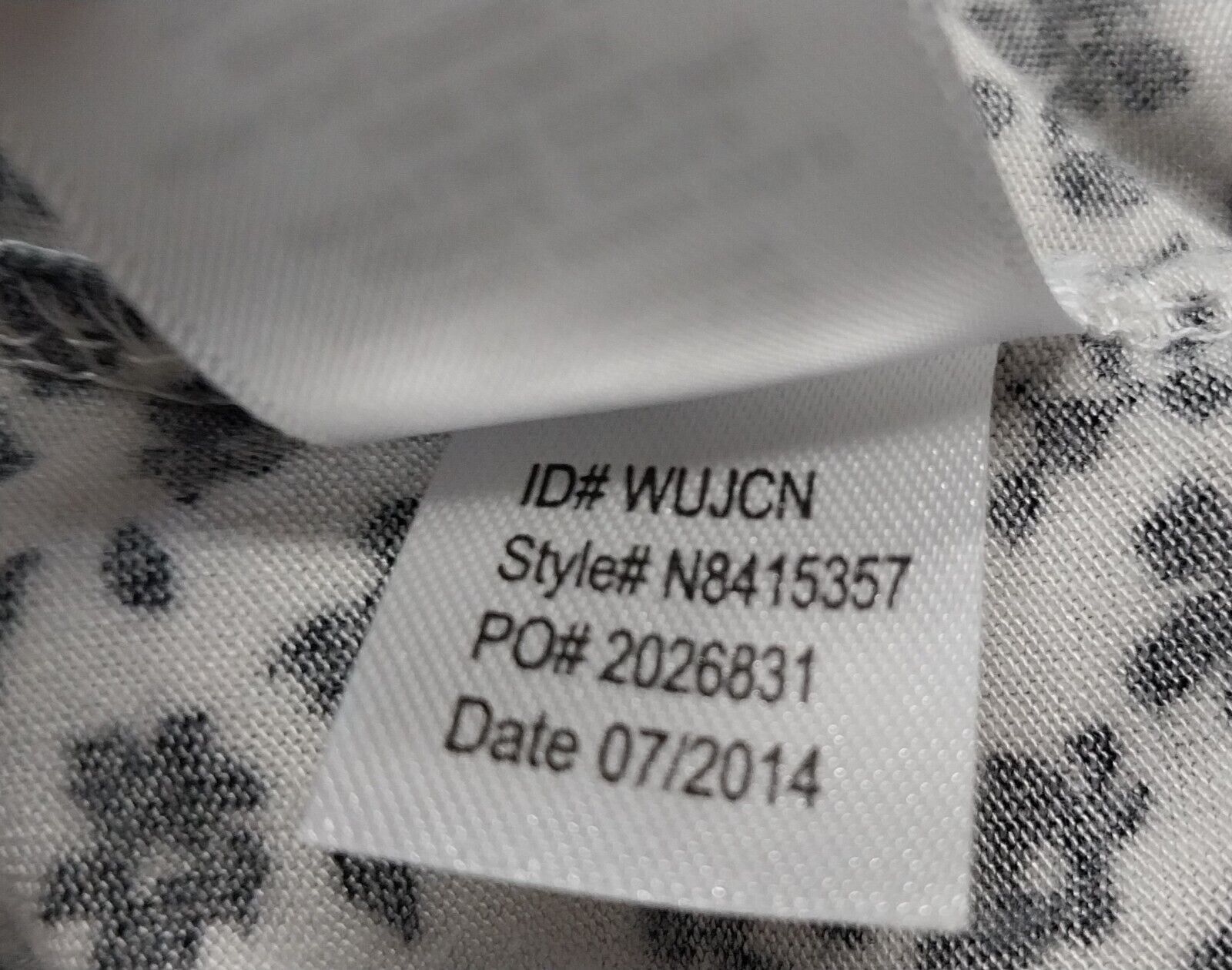 Ellen Tracy Ellen Tracy Pajama Top Womens Medium White Black Floral Soft Size M / US 6-8 / IT 42-44 - 5 Thumbnail