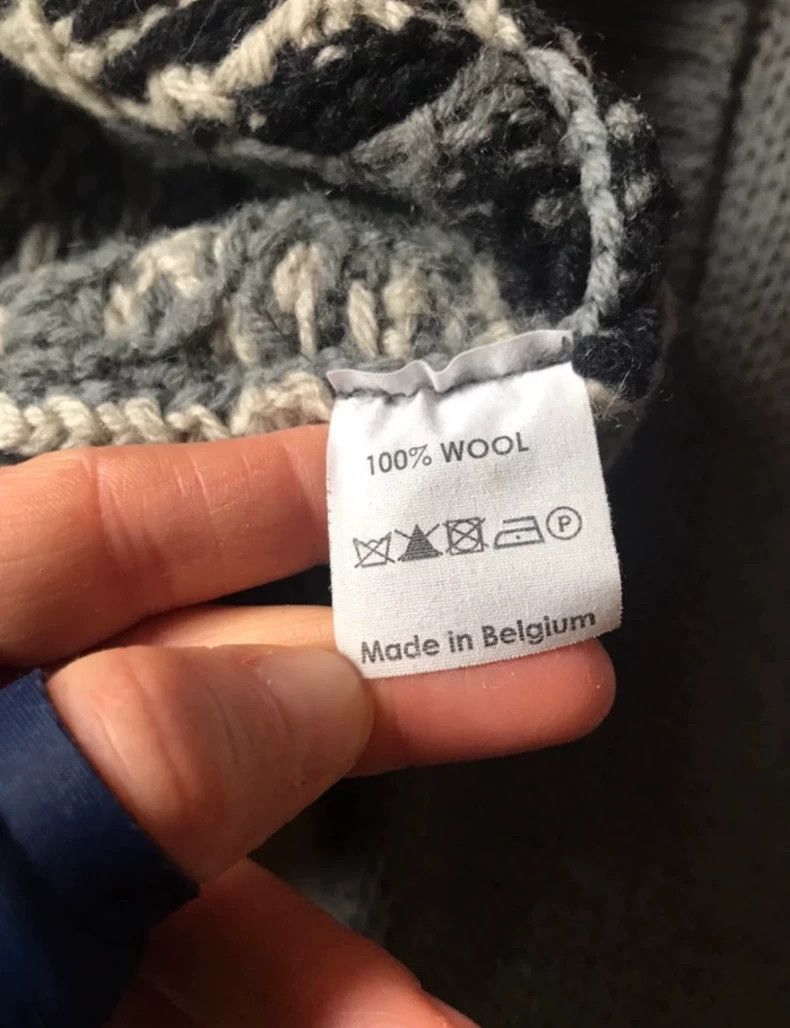Dries Van Noten driesvan noten Pure wool sweater with pattern 2503-Nextarr Size US L / EU 52-54 / 3 - 7 Thumbnail
