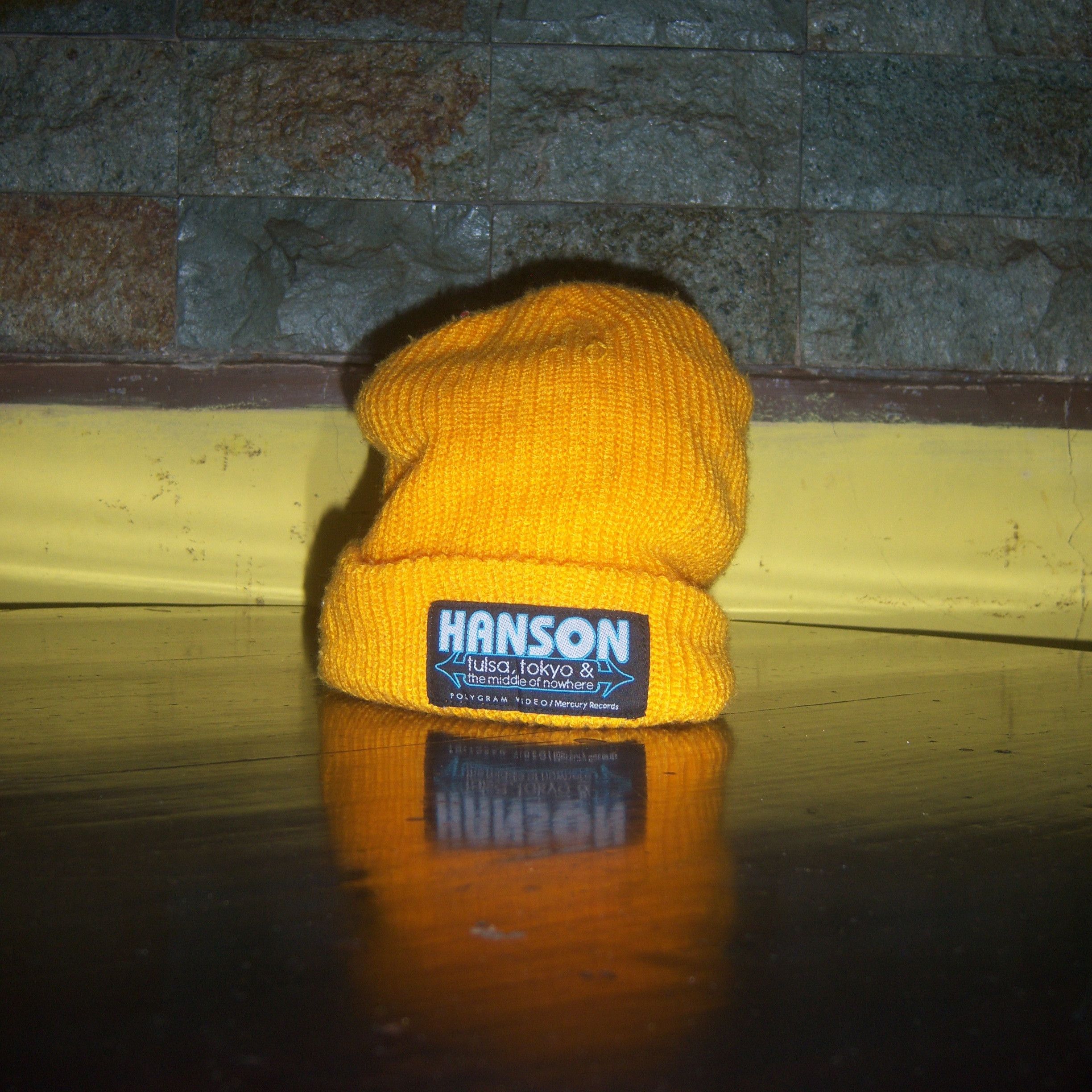 Vintage 90s Hanson Beanie Promo Japan Dvd Size ONE SIZE - 1 Thumbnail