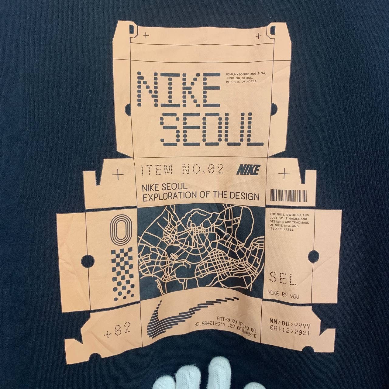 Nike NIKE SEOUL Crew Neck Sweatshirt #2530/O Size US M / EU 48-50 / 2 - 2 Thumbnail