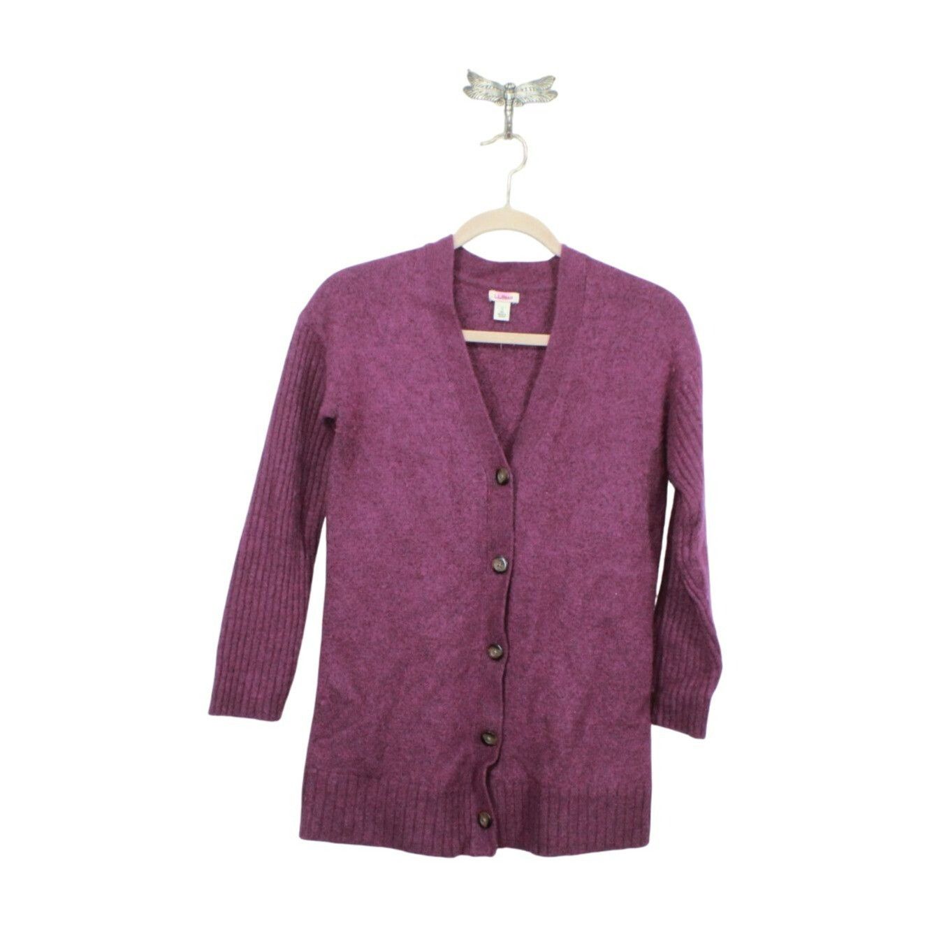 L.L. Bean LL Bean Women's The Essential Sweater Cocoon Cardigan Size S / US 4 / IT 40 - 1 Thumbnail