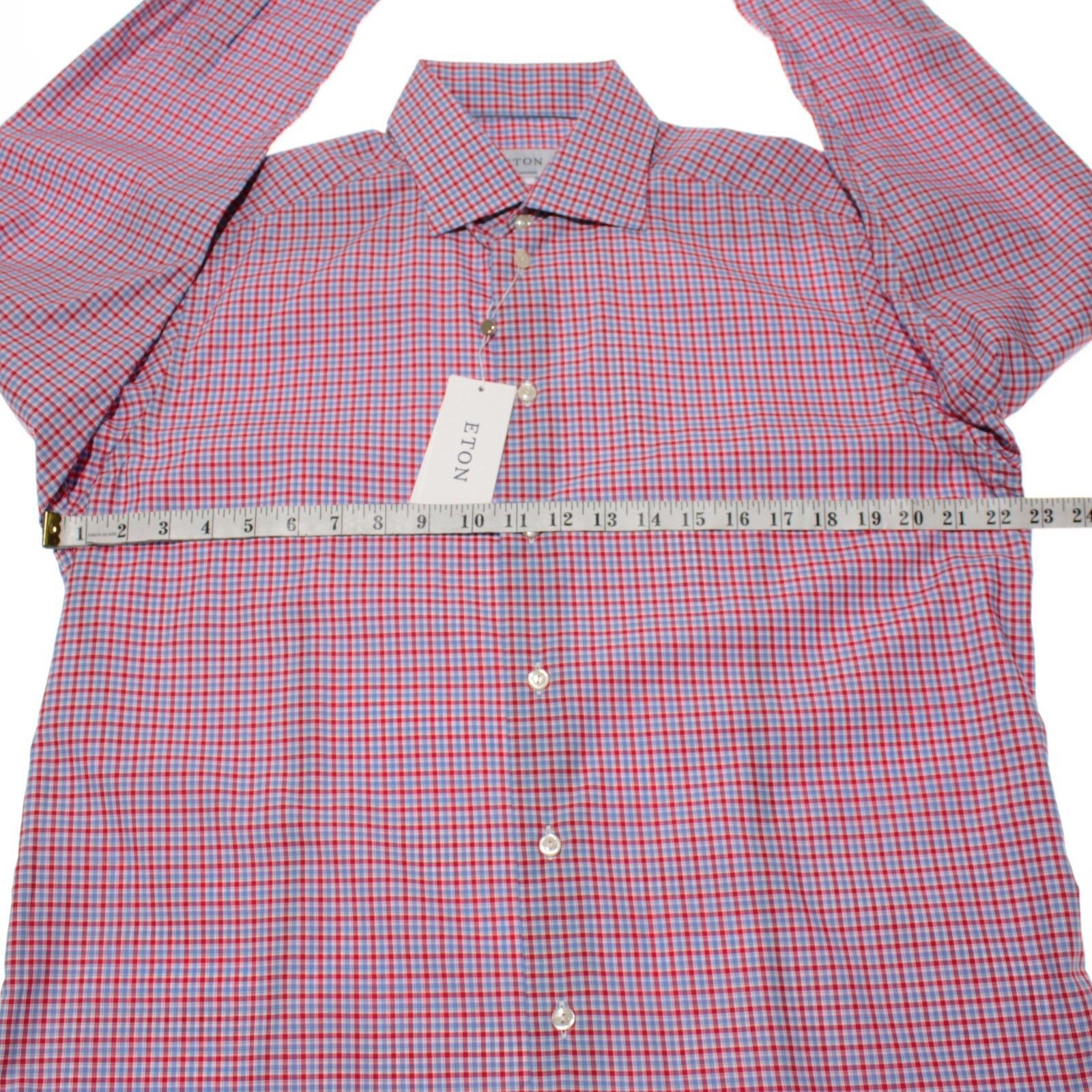 Eton Eton New with tags Shirt Size L US In Red Size US L / EU 52-54 / 3 - 4 Thumbnail
