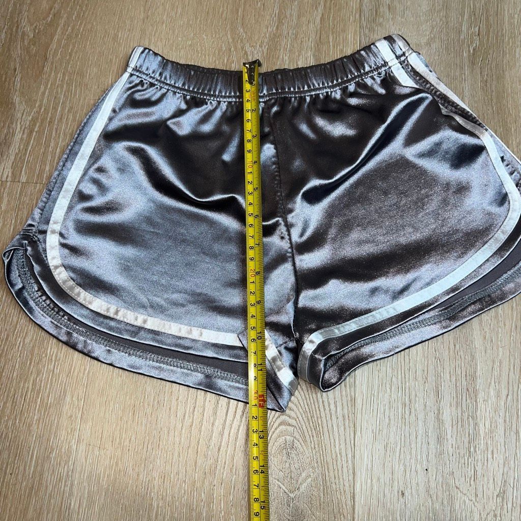 Other Lavender Shine Stretch Shorts Side Stripe Vintage Inspired S Size 28" / US 6 / IT 42 - 7 Thumbnail