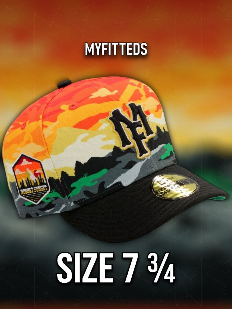 MyFitteds 7 3/4 MYFITTEDS X RUSSETSUNSET NEW ERA FITTED HAT Size ONE SIZE - 1 Thumbnail