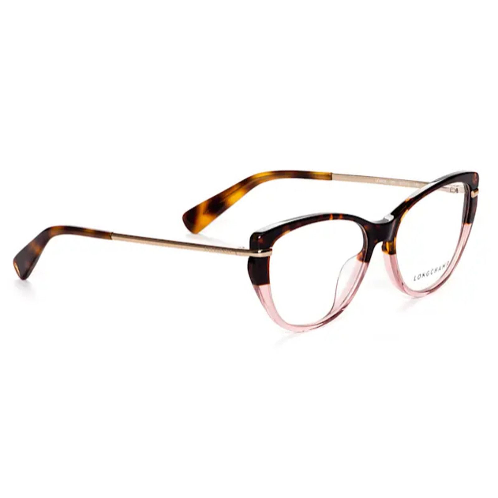 Longchamp LONGCHAMP LO2629 590 PINK TORTOISE EYEGLASSES 54-14-140 Size ONE SIZE - 2 Thumbnail