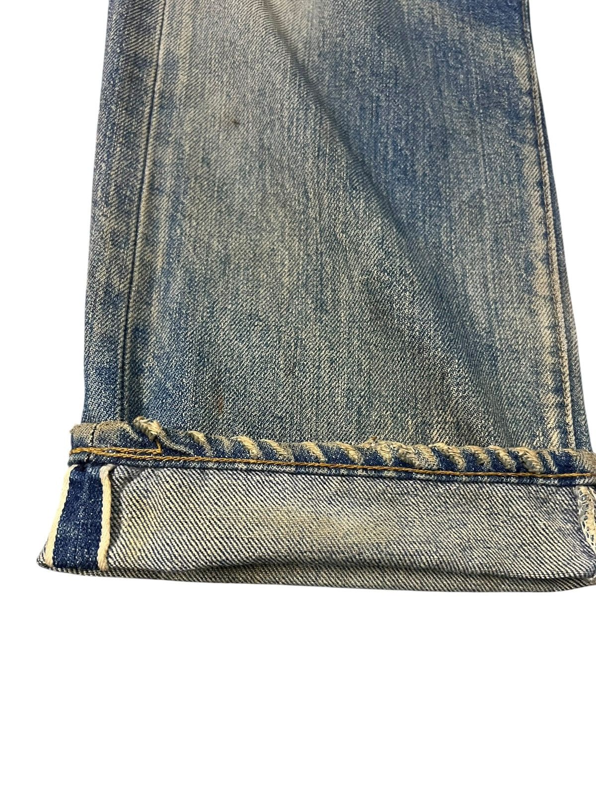 Levi's 60’s Levi’s 501 Redline #2 Selvedge Distressed Rusty Jean Size US 29 - 3 Thumbnail