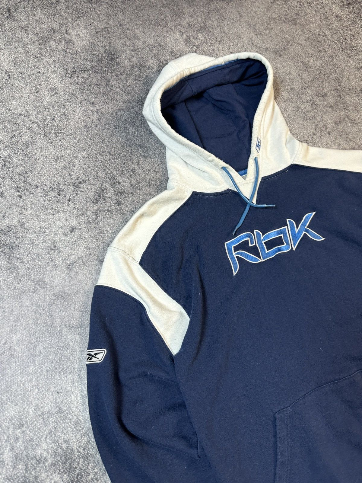 NHL × Reebok × Vintage Y2K Vintage Reebok RBK Logo Hoodie Hockey Rare Streetwear L Size US L / EU 52-54 / 3 - 2 Thumbnail