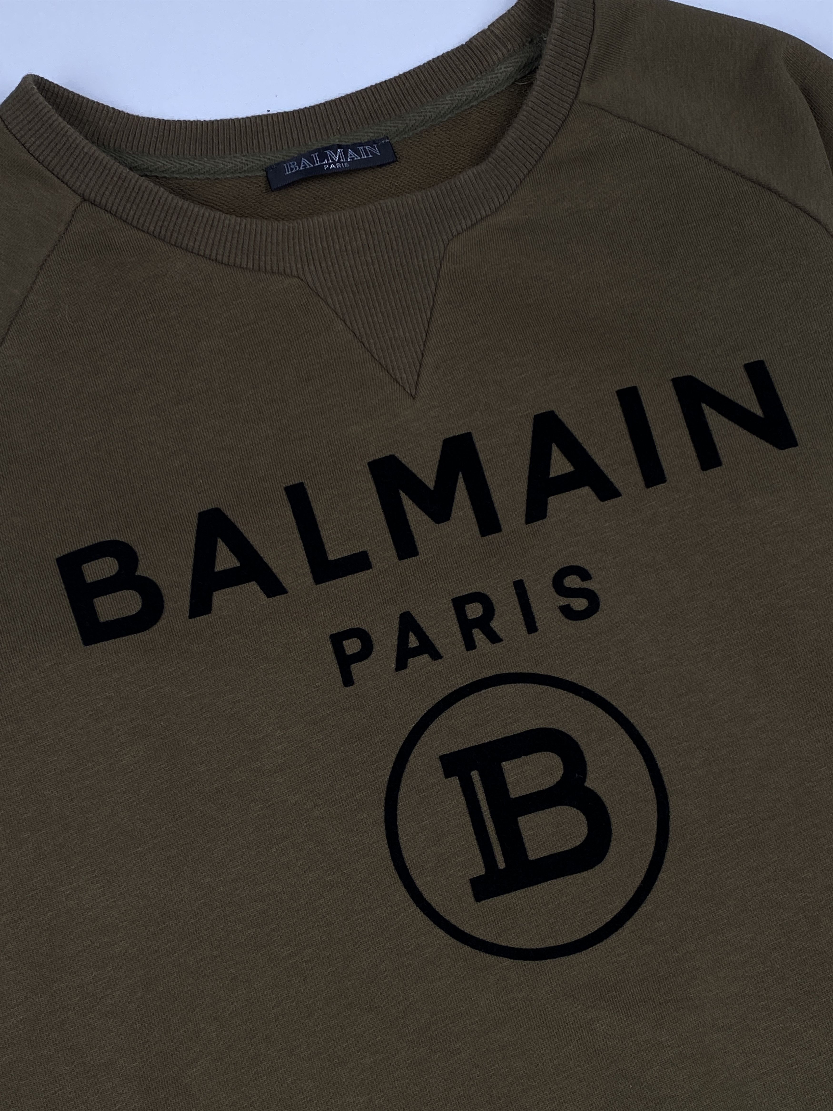 Balmain Logo Print Sweatshirt Size US S / EU 44-46 / 1 - 7 Thumbnail