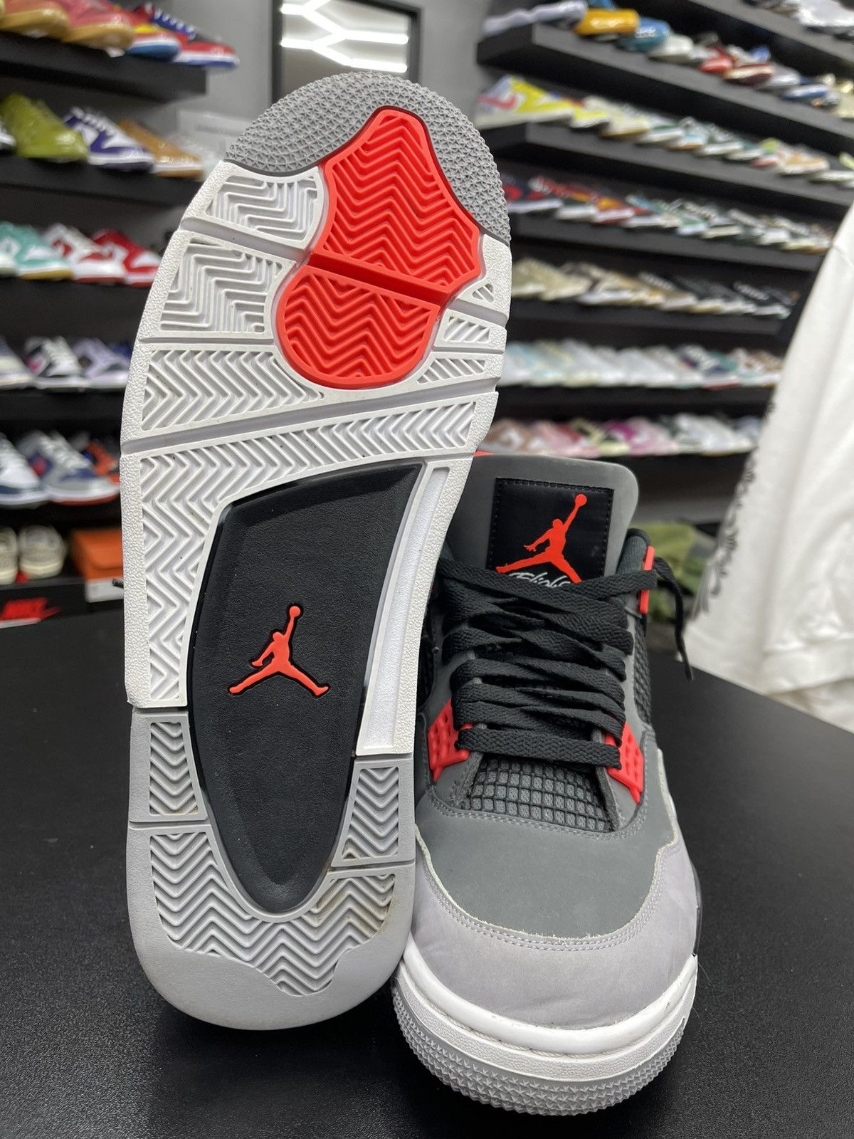 Jordan Brand Size 10.5 - Jordan 4 Retro Infrared Size US 10.5 / EU 43-44 - 9 Thumbnail