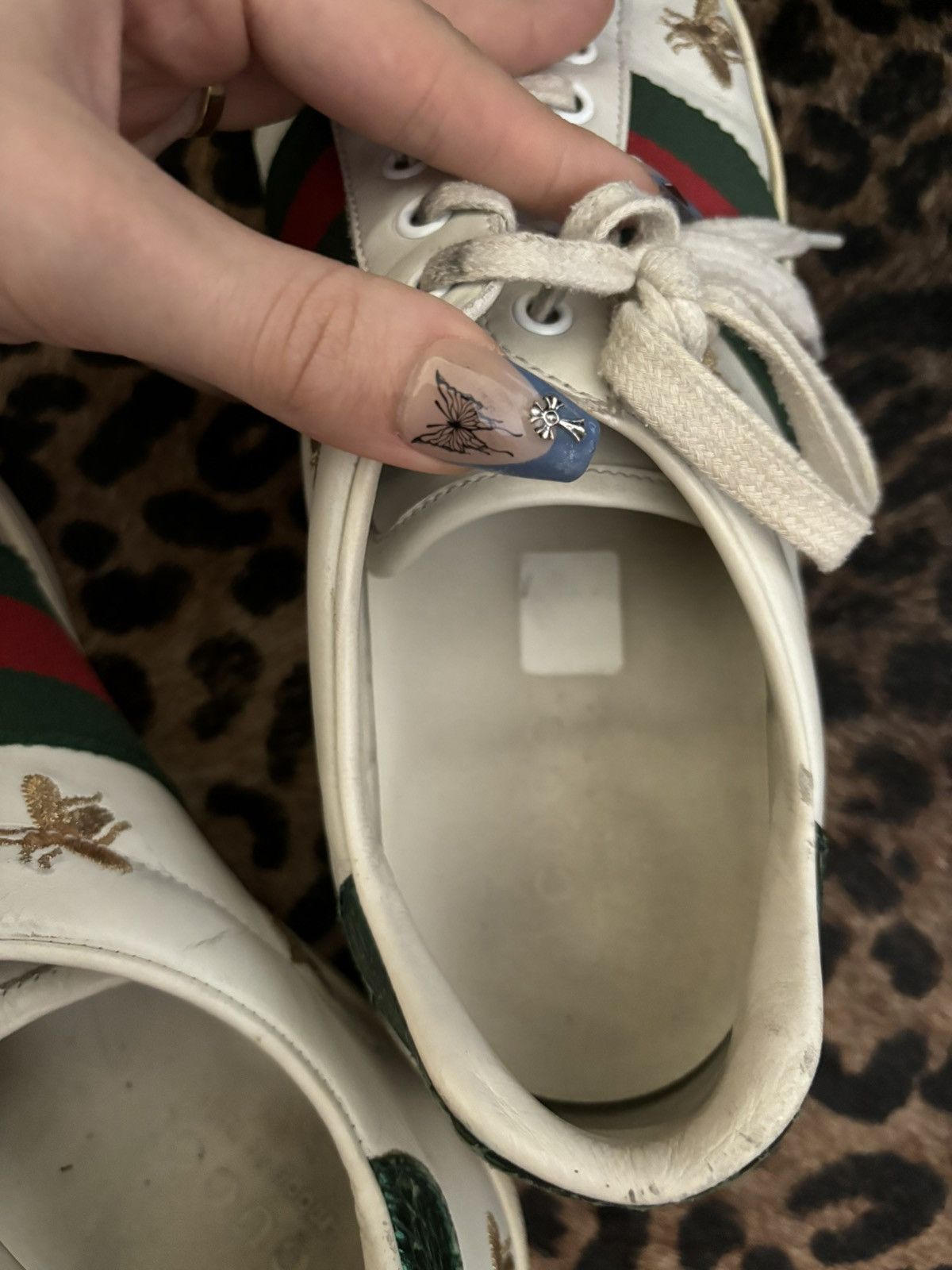 Gucci Gucci star and bees sneakers Size US 9 / EU 42 - 6 Thumbnail