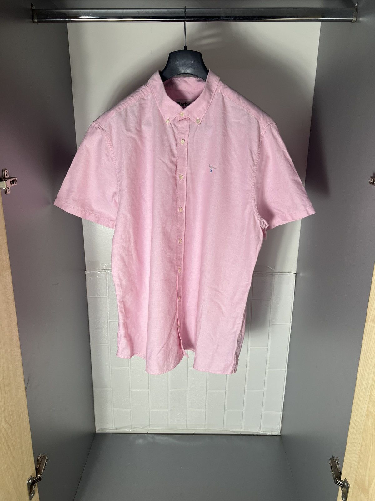 Barbour × Vintage VERY RARE BARBOUR INTERNATIONAL OXFORD SHIRT DESIGNER CASUAL Size US XXL / EU 58 / 5 - 1 Thumbnail