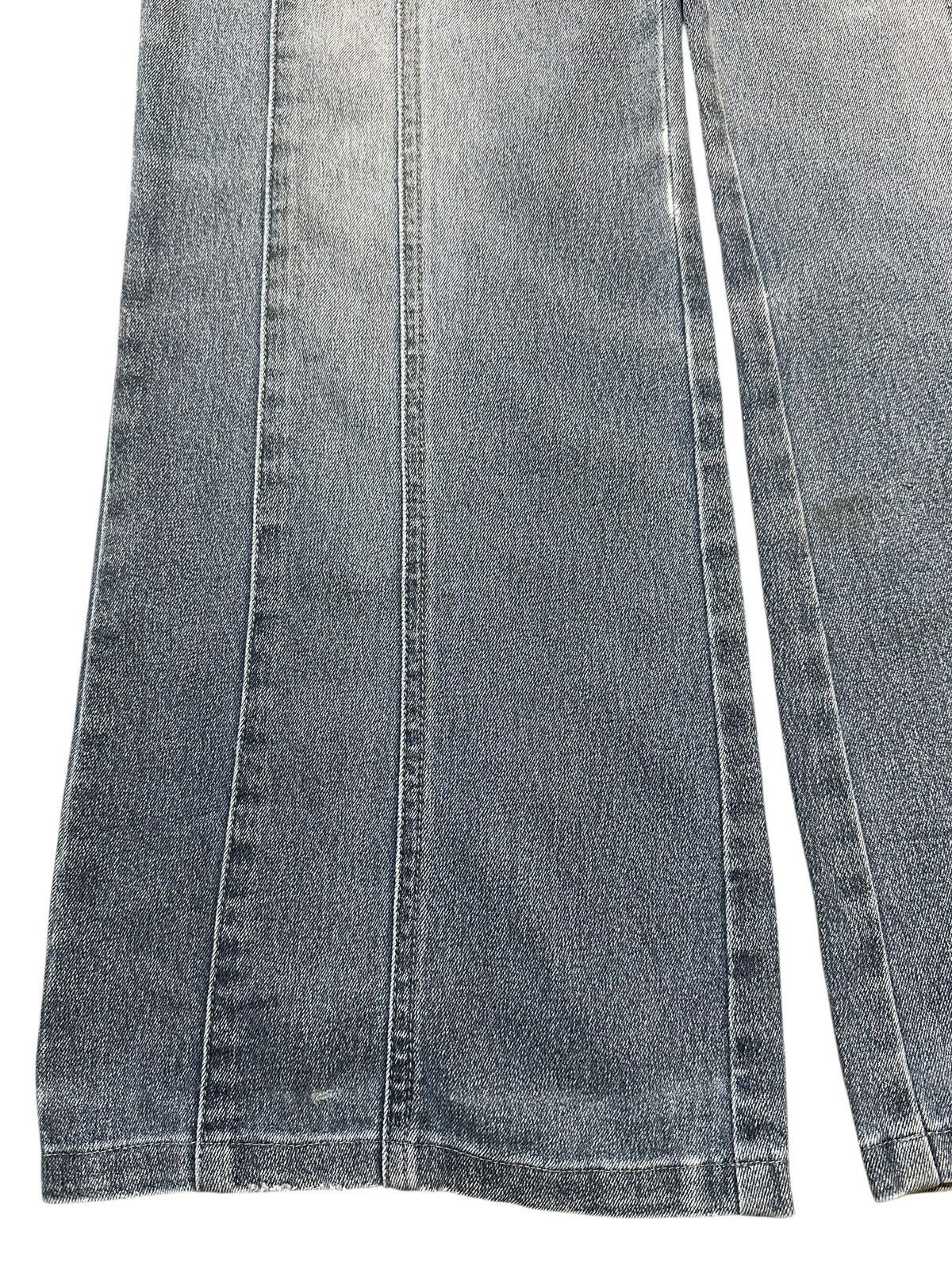 Japanese Brand Vintage Japanese Brand Blue Faded Wash Wide Leg Baggy Jeans Size US 30 / EU 46 - 7 Thumbnail