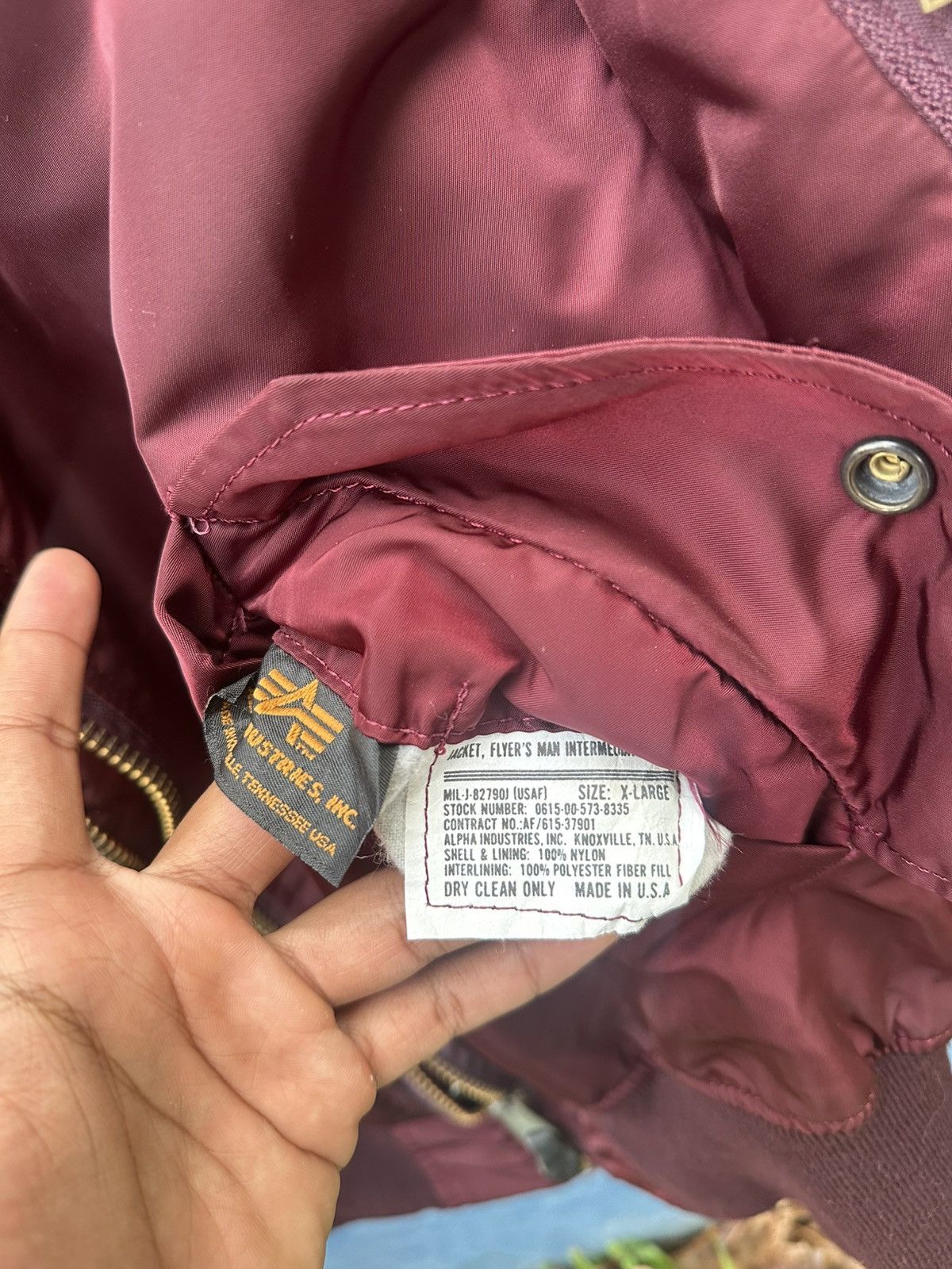 Alpha Industries Vintage Alpha Industries MA1 Man Intermediate Bomber Jacket Size US XL / EU 56 / 4 - 11 Thumbnail