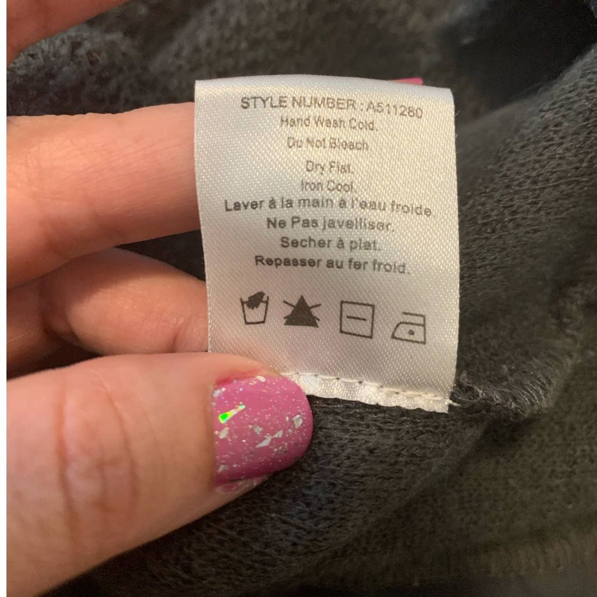Anthropologie One September gray long sleeves sweater top size XS Size XS / US 0-2 / IT 36-38 - 5 Thumbnail