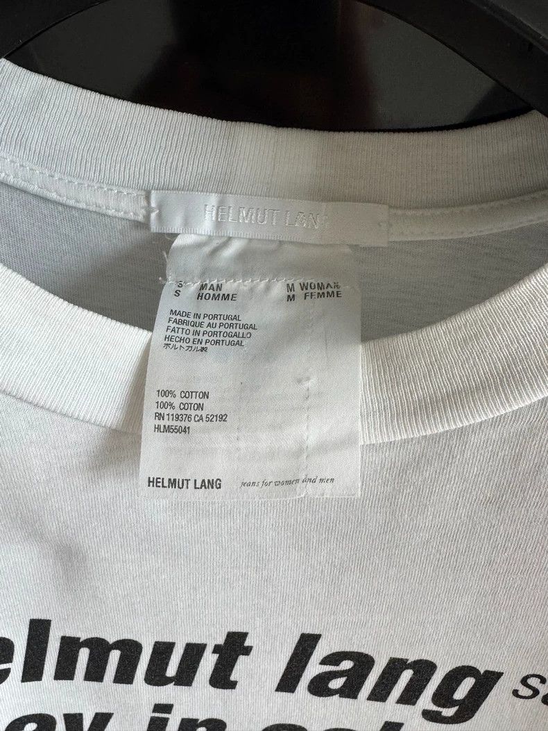 Helmut Lang HELMUT LANG White short sleeves Size US S / EU 44-46 / 1 - 7 Thumbnail