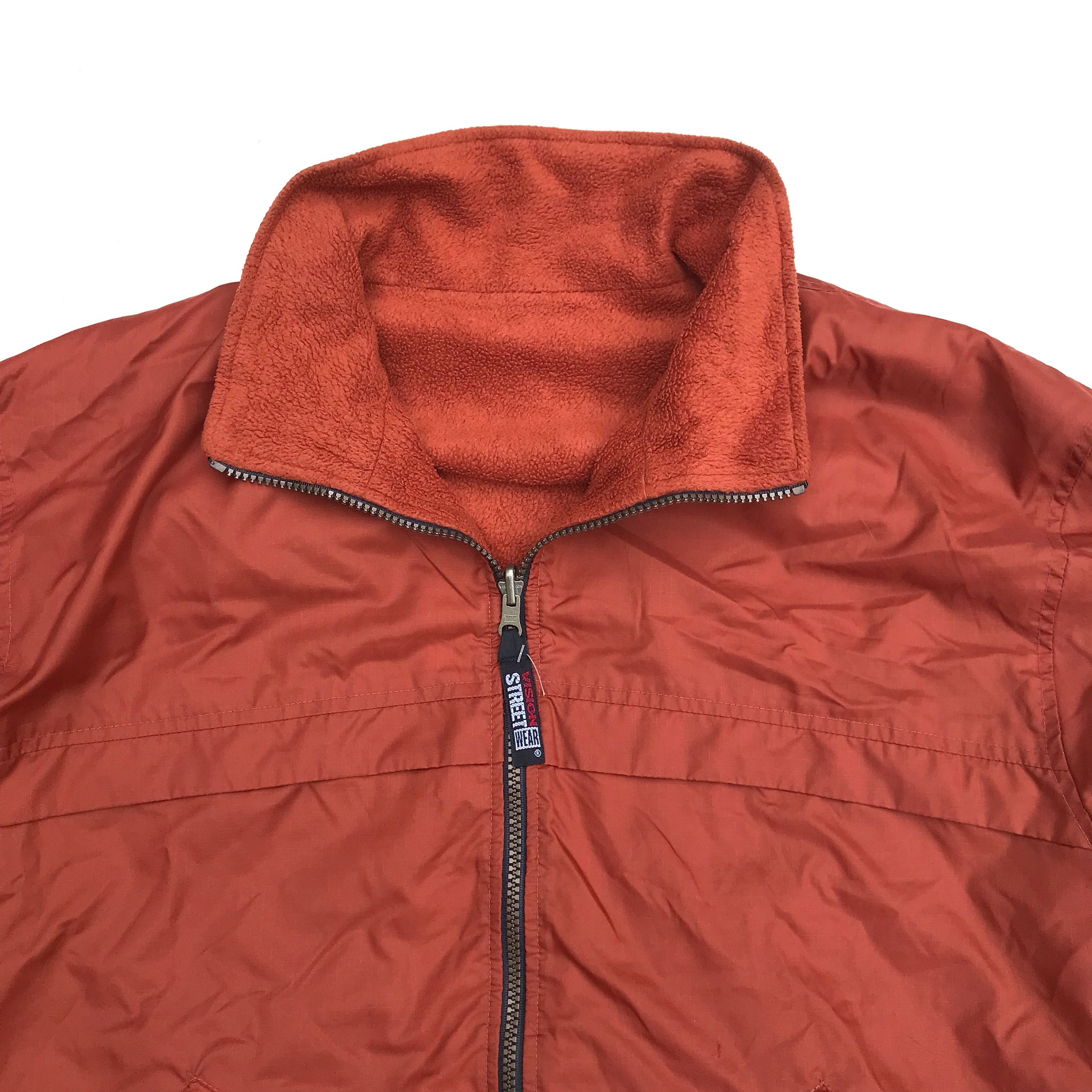 Vision Streetwear Vintage Vision Streetwear Orange Reversible Jacket Size US M / EU 48-50 / 2 - 4 Thumbnail