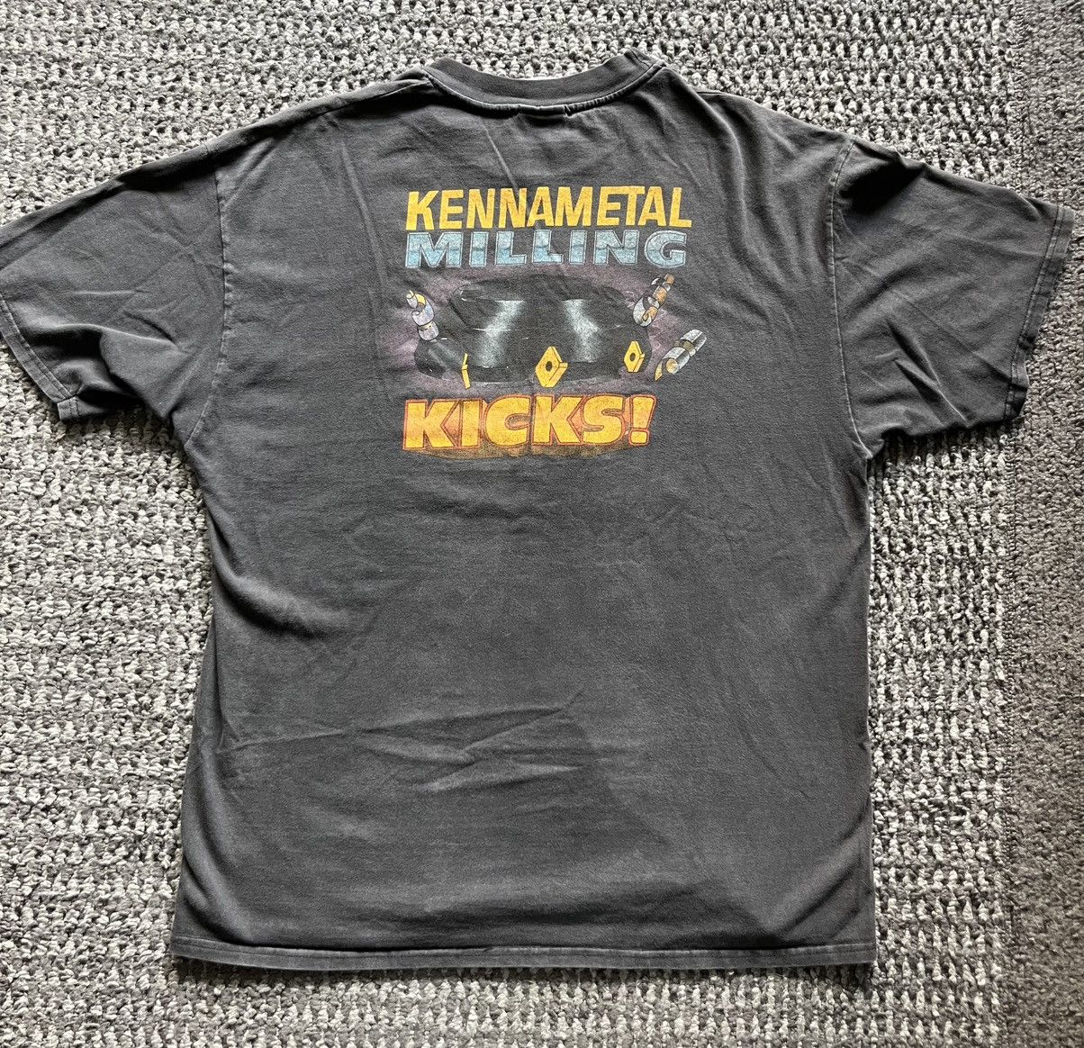Hanes × Vintage Vintage 90s Hardware Fader Tee Size US XL / EU 56 / 4 - 2 Thumbnail
