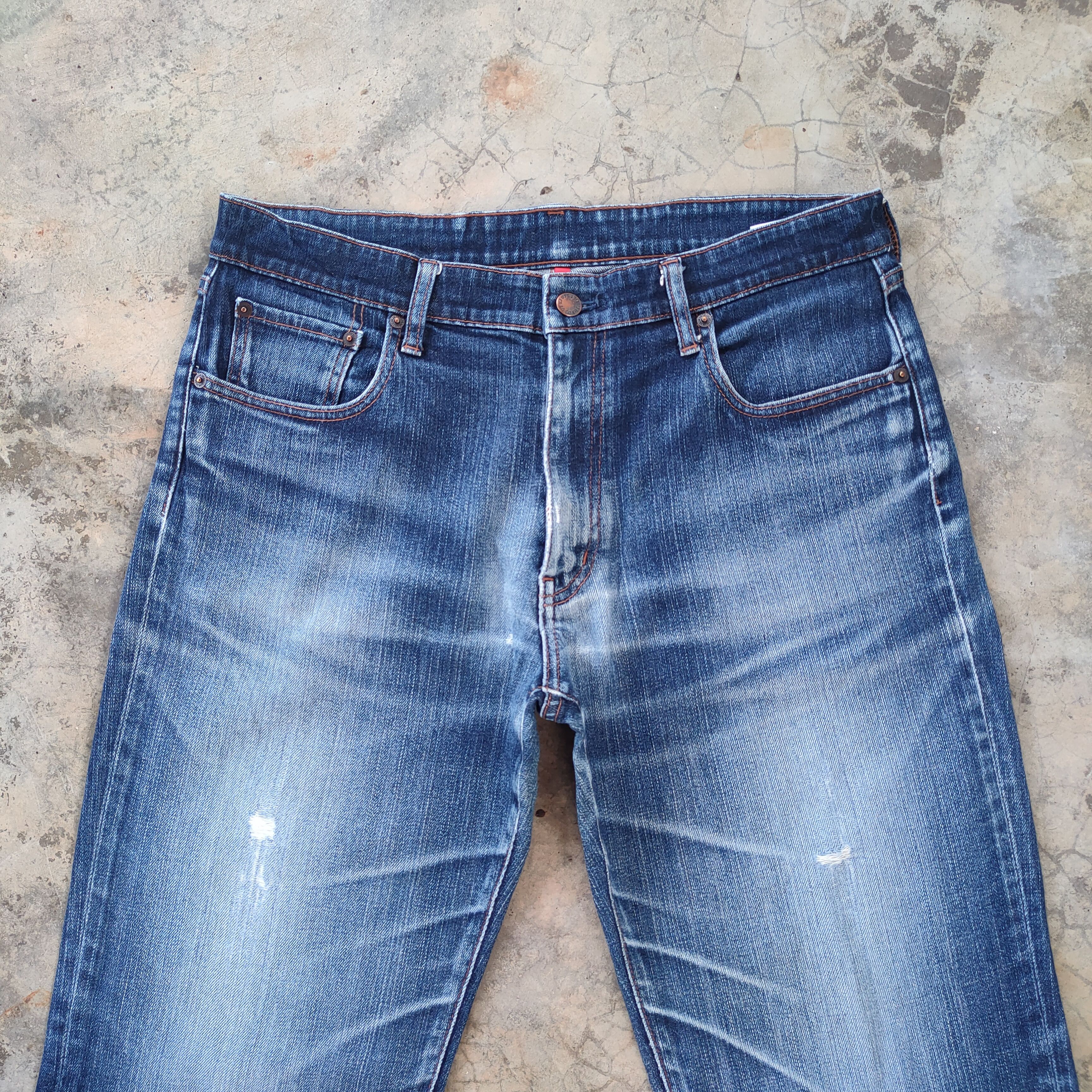 Japanese Brand W34 VINTAGE JAPANESE DISTRESSED RIPPED JEANS DENIM PANTS Size US 34 / EU 50 - 3 Thumbnail