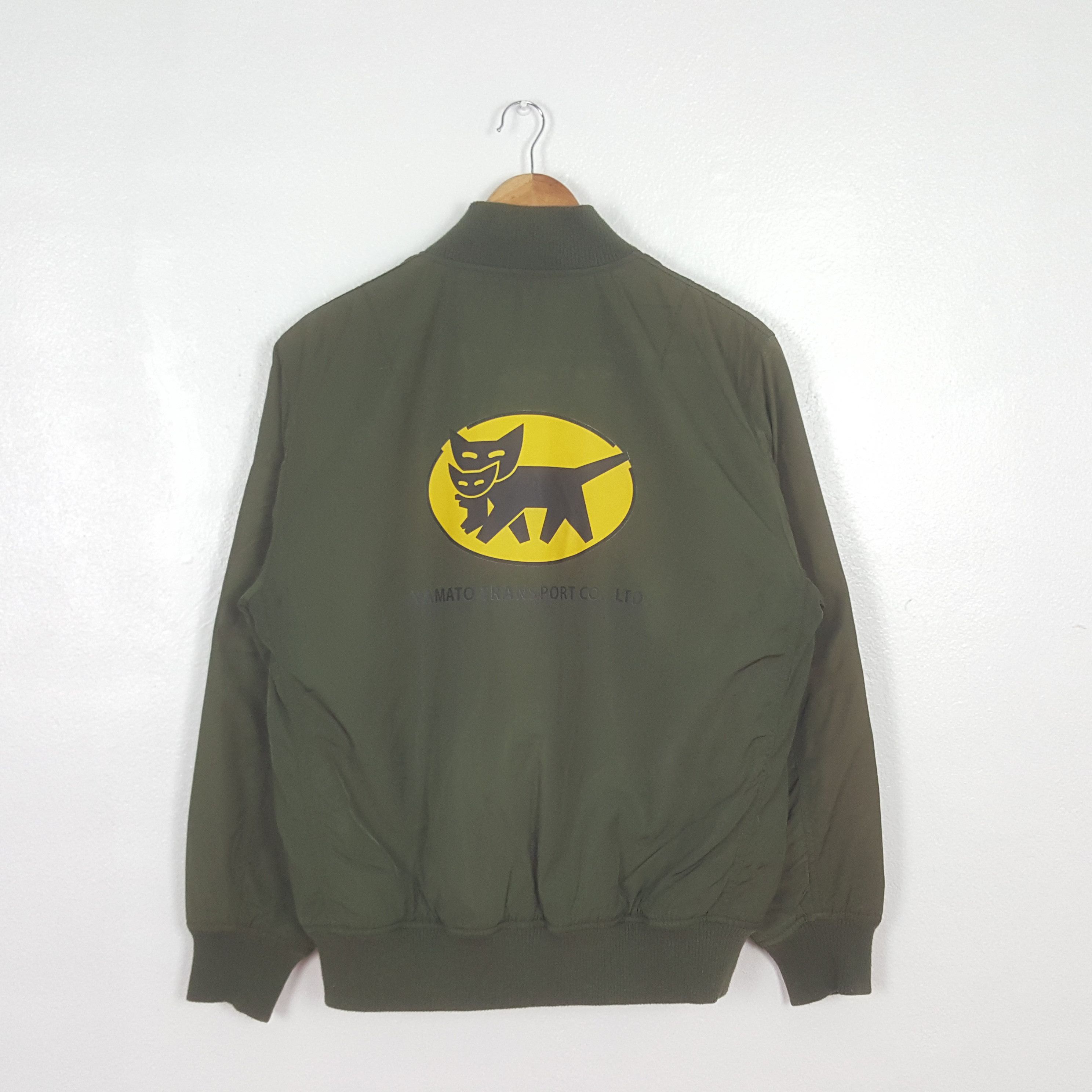 GU Vintage Yamato Transport Japan Bombers Custom Jacket C310N14 Size US M / EU 48-50 / 2 - 1 Thumbnail