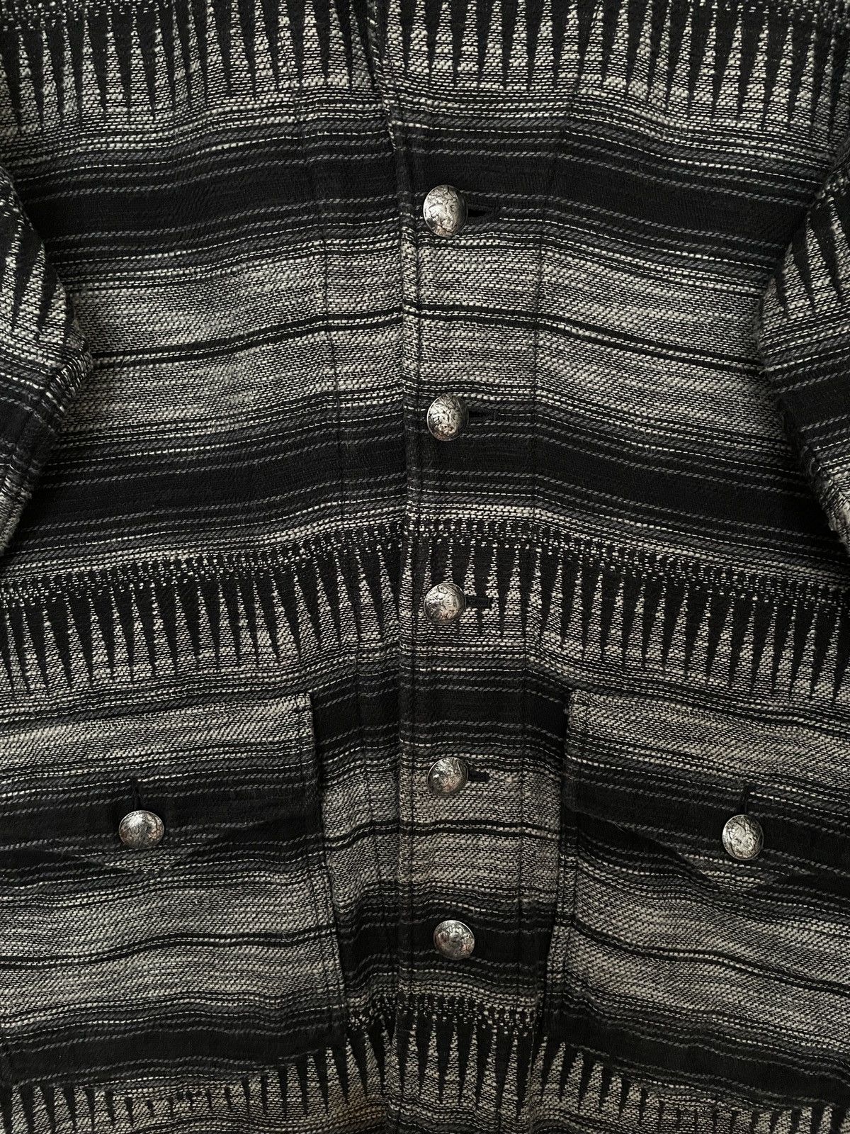 Ego Tripping × Japanese Brand Vintage Japanese Brand Ego Trippin Navajo Wool Jacket 1990s Size US L / EU 52-54 / 3 - 5 Thumbnail