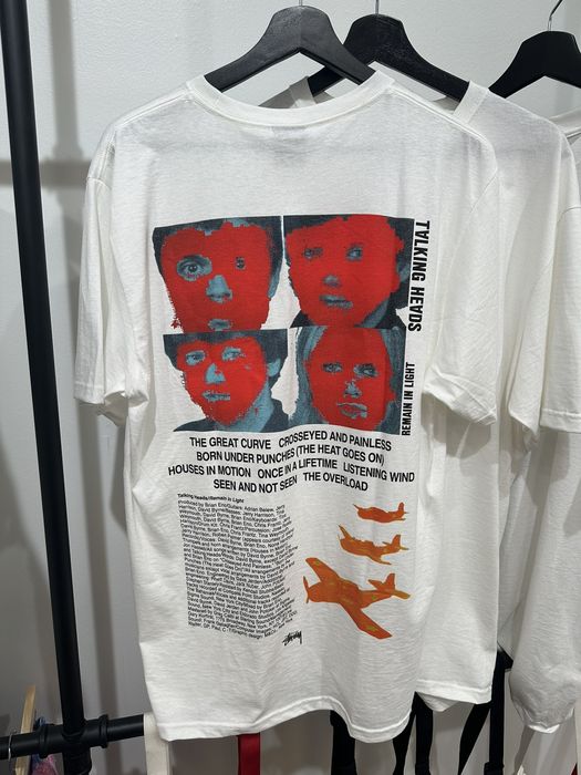Stussy Stussy Talking Heads Remain In Light Tee 'White