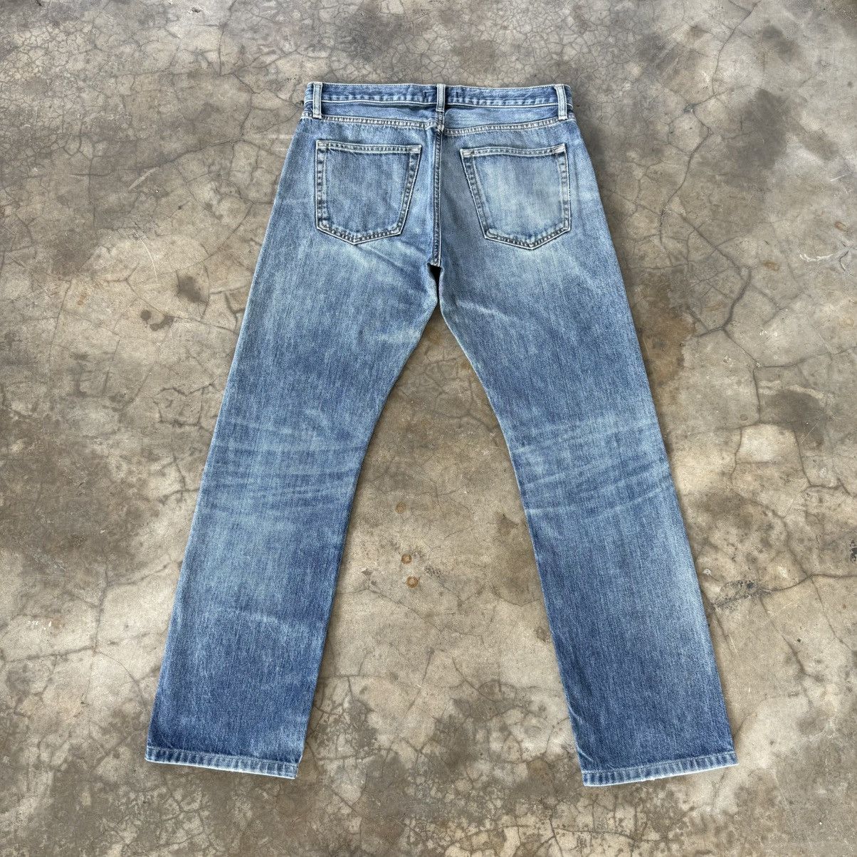 Japanese Brand W33x30 Vintage Japanese Selvedge Denim Faded Ripped Jean Size US 33 - 10 Thumbnail