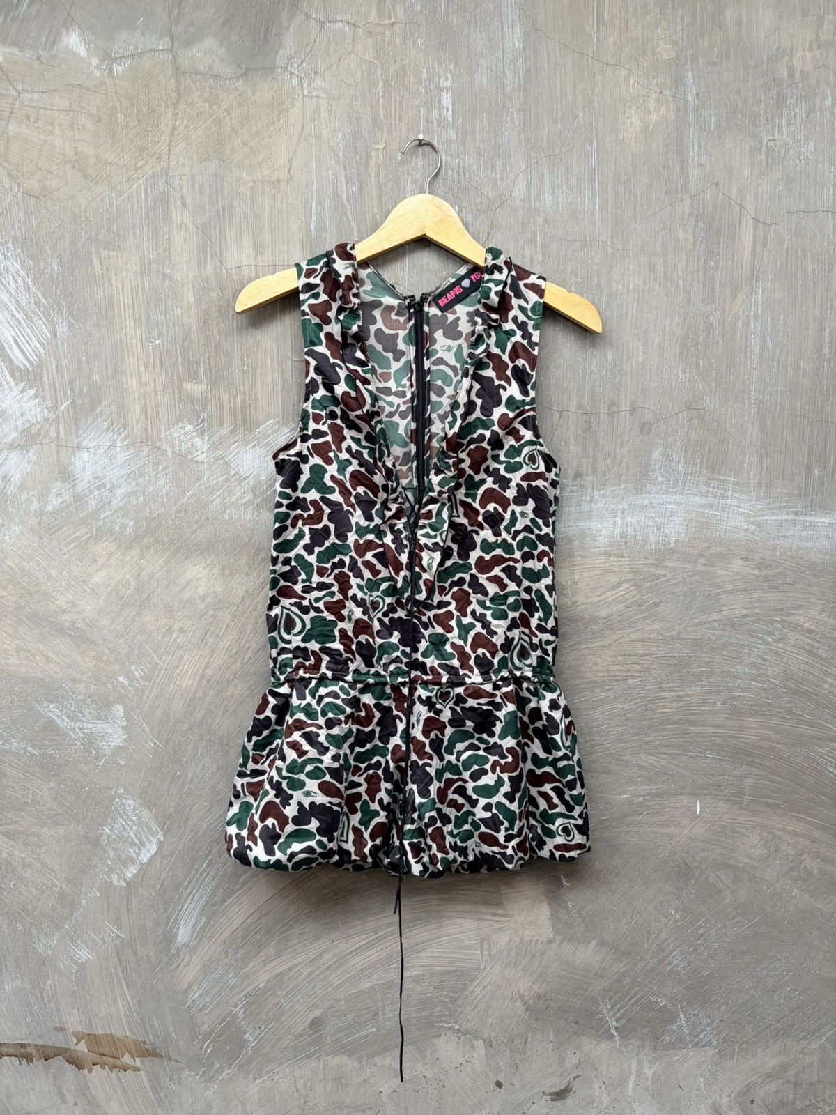 Beams Japan Y2K Japanese Beams Camo Women Jumpsuit Size S / US 4 / IT 40 - 5 Thumbnail