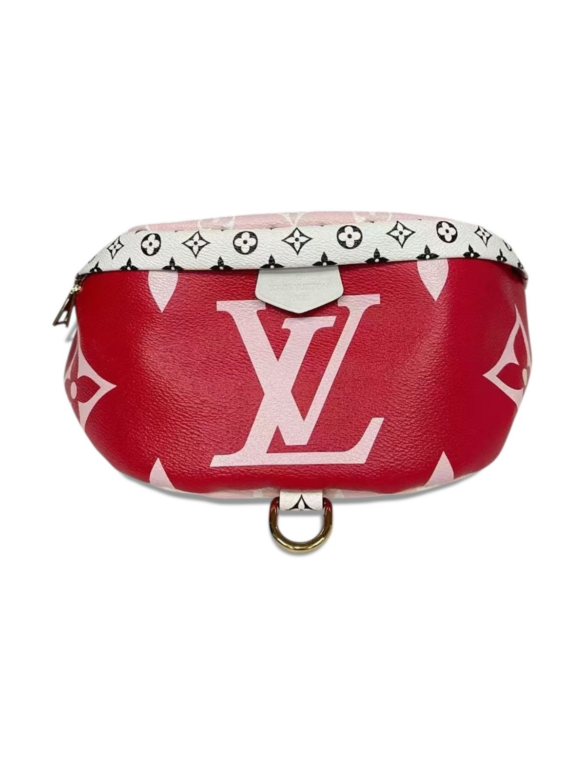 Louis Vuitton Louis Vuitton Giant Monogram Red Hand Shoulder Bumbag Rouge Size ONE SIZE - 2 Thumbnail
