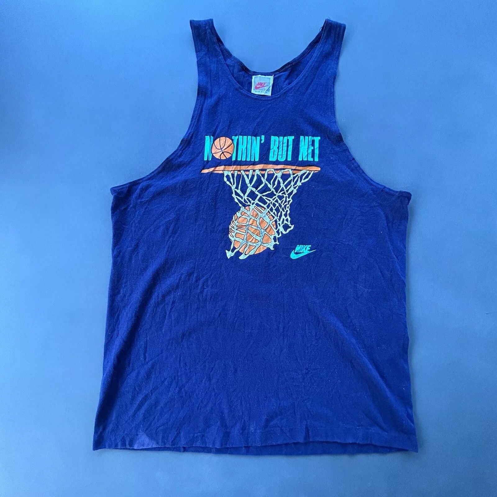 Nike Vintage Nike Tank Top Men’s Large Nothin’ But Net Size US L / EU 52-54 / 3 - 1 Thumbnail