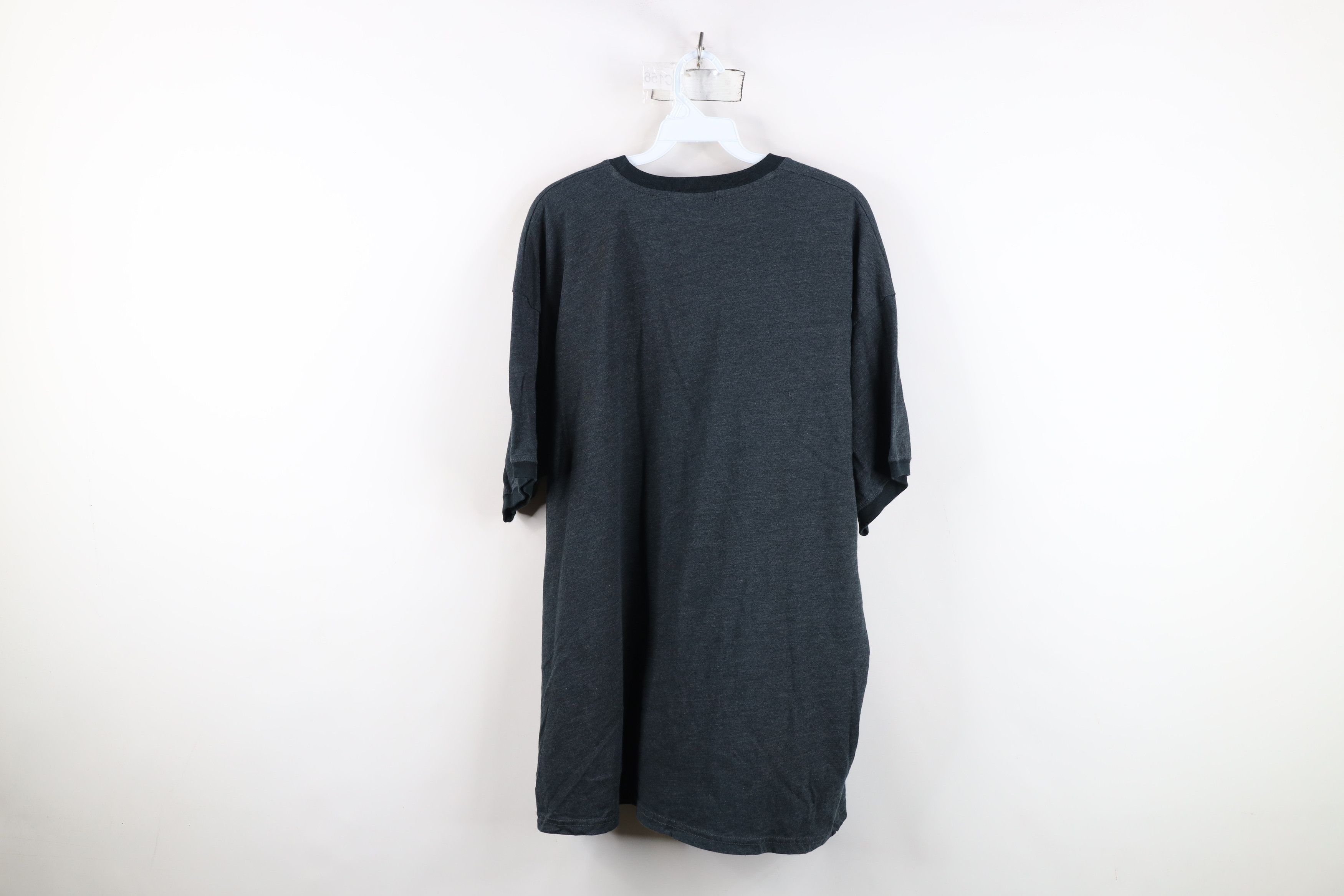 Vintage Vintage Y2K Streetwear Fork State Park Ringer T-Shirt Gray Size US XXL / EU 58 / 5 - 11 Thumbnail